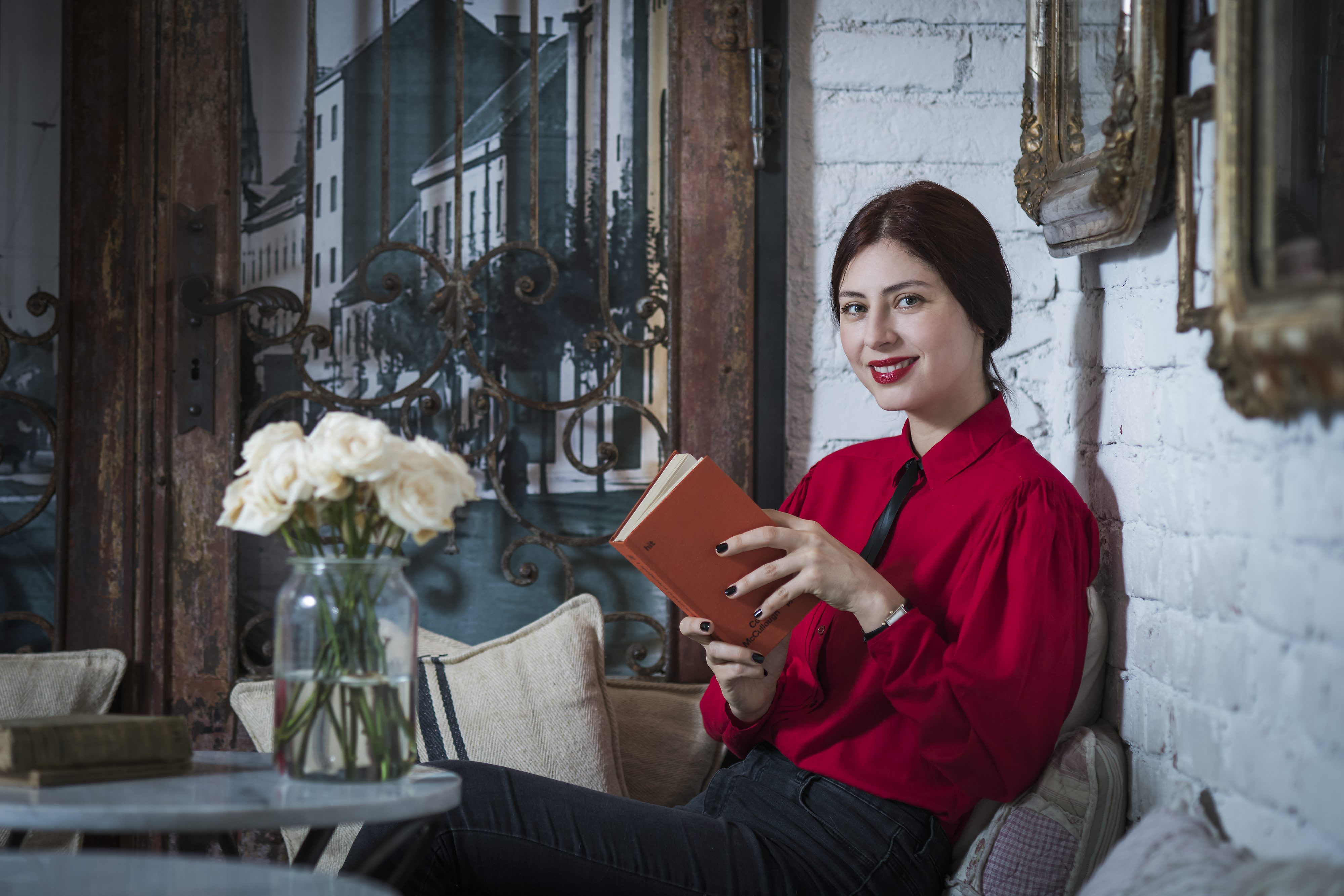 Judita Franković snimljena u Caffe baru Finjak