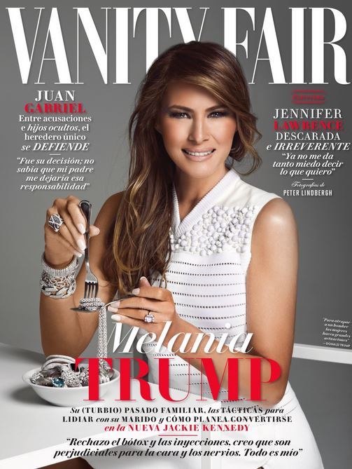 melania trump vanity fair