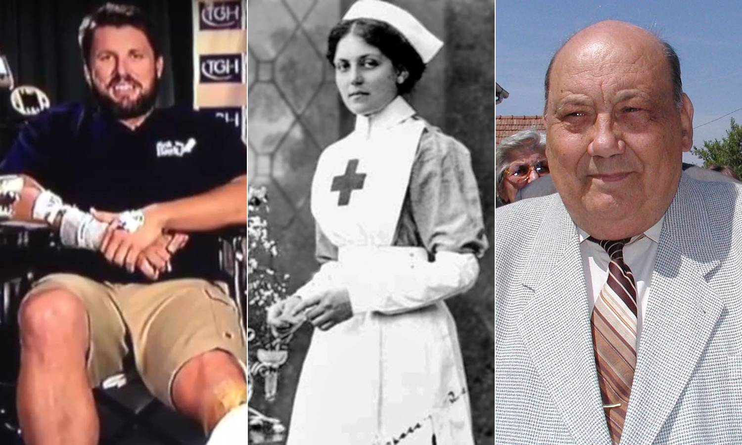 Na fotografiji: Erik Norrie, Violet Jessop i Frano Selak