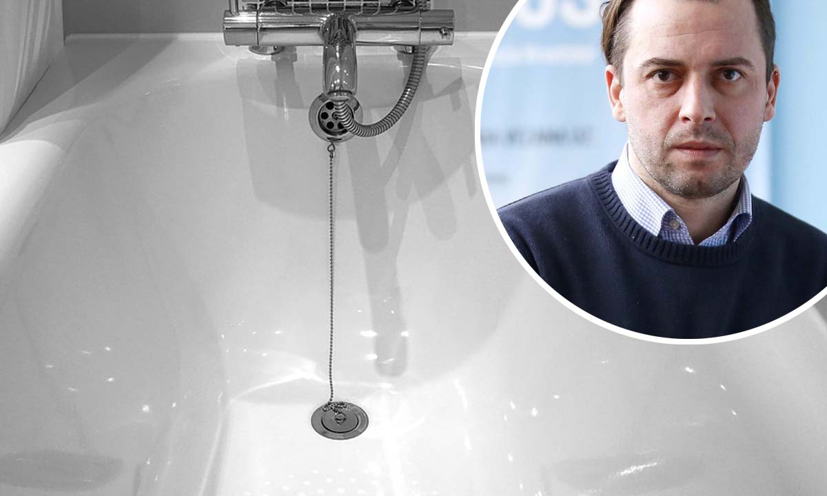 Ilustracija kade/Igor Vujović, predsjednik Društva potrošač