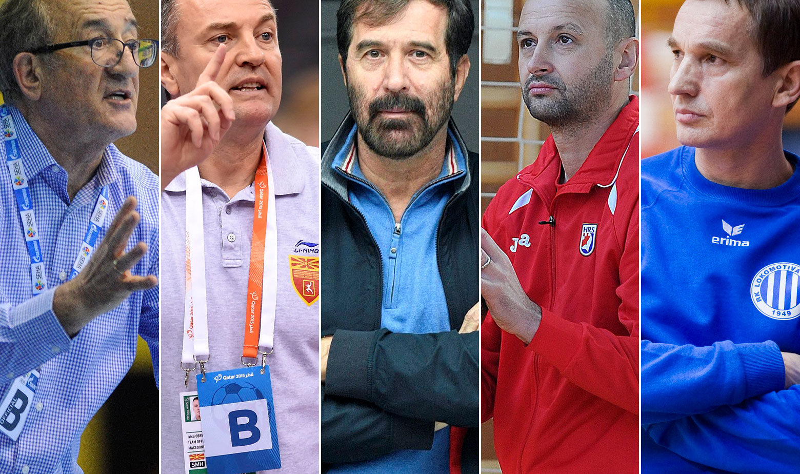 Lino Červar, Ivica Obrvan, Veselin Vujović, Željko Babić, Irfan Smajlagić