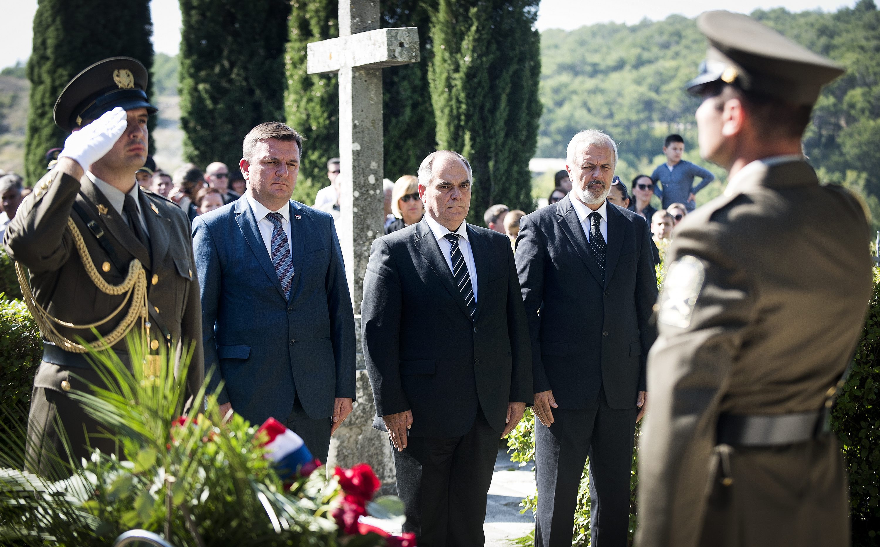 Petar Škorić, Blaženko Boban i Ante Sanader