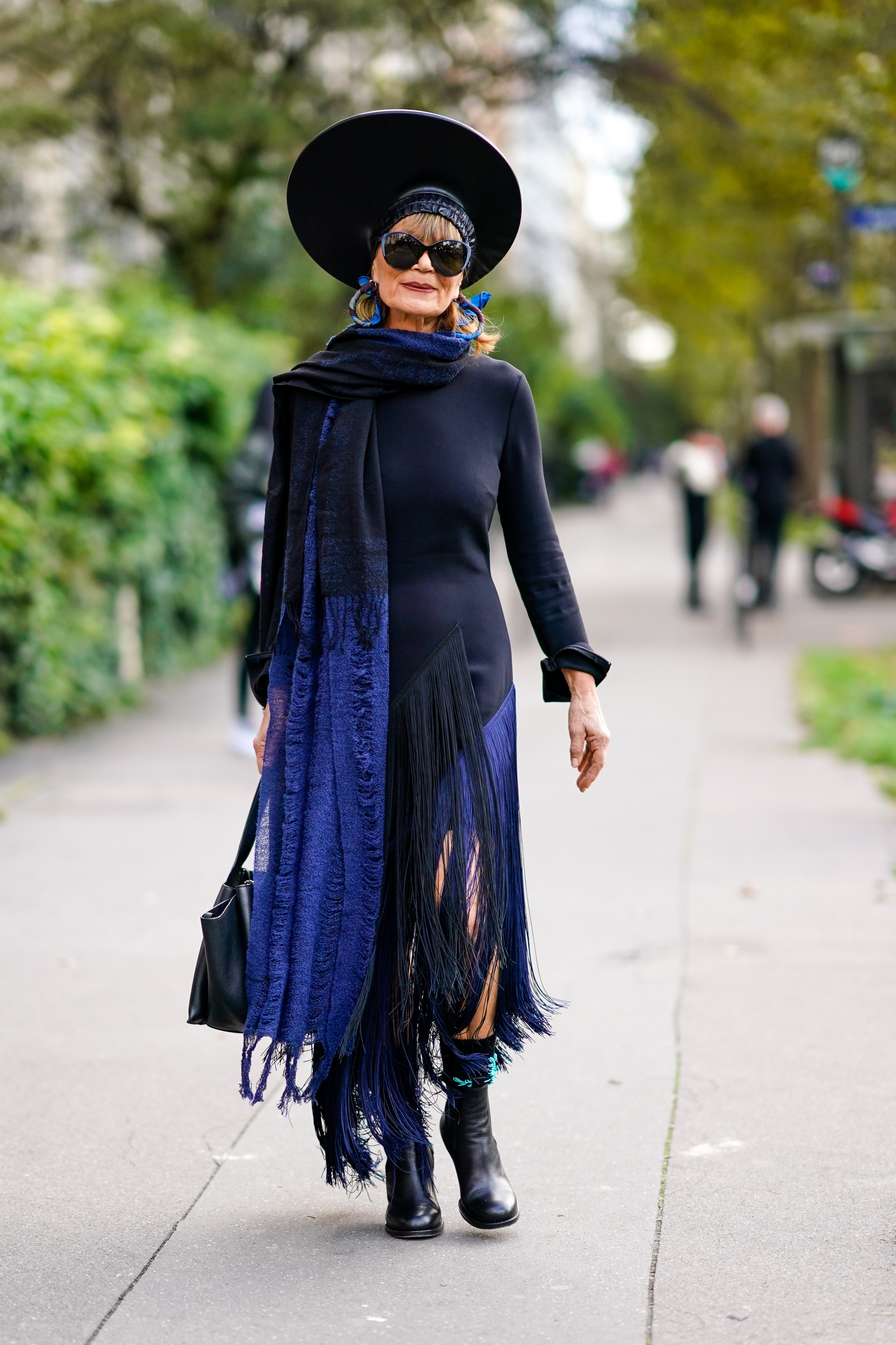 Đurđa Tedeschi prije revije Comme des Garcones na pariškom Tjednu mode