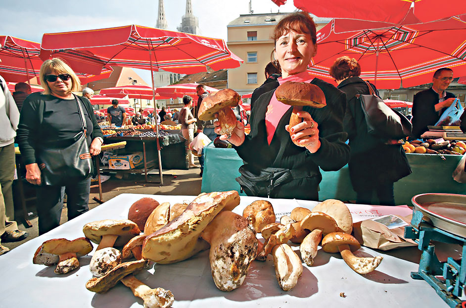 Kapitalca od 85 dekagrama donijela je Mirjana Belić na zagrebački Dolac