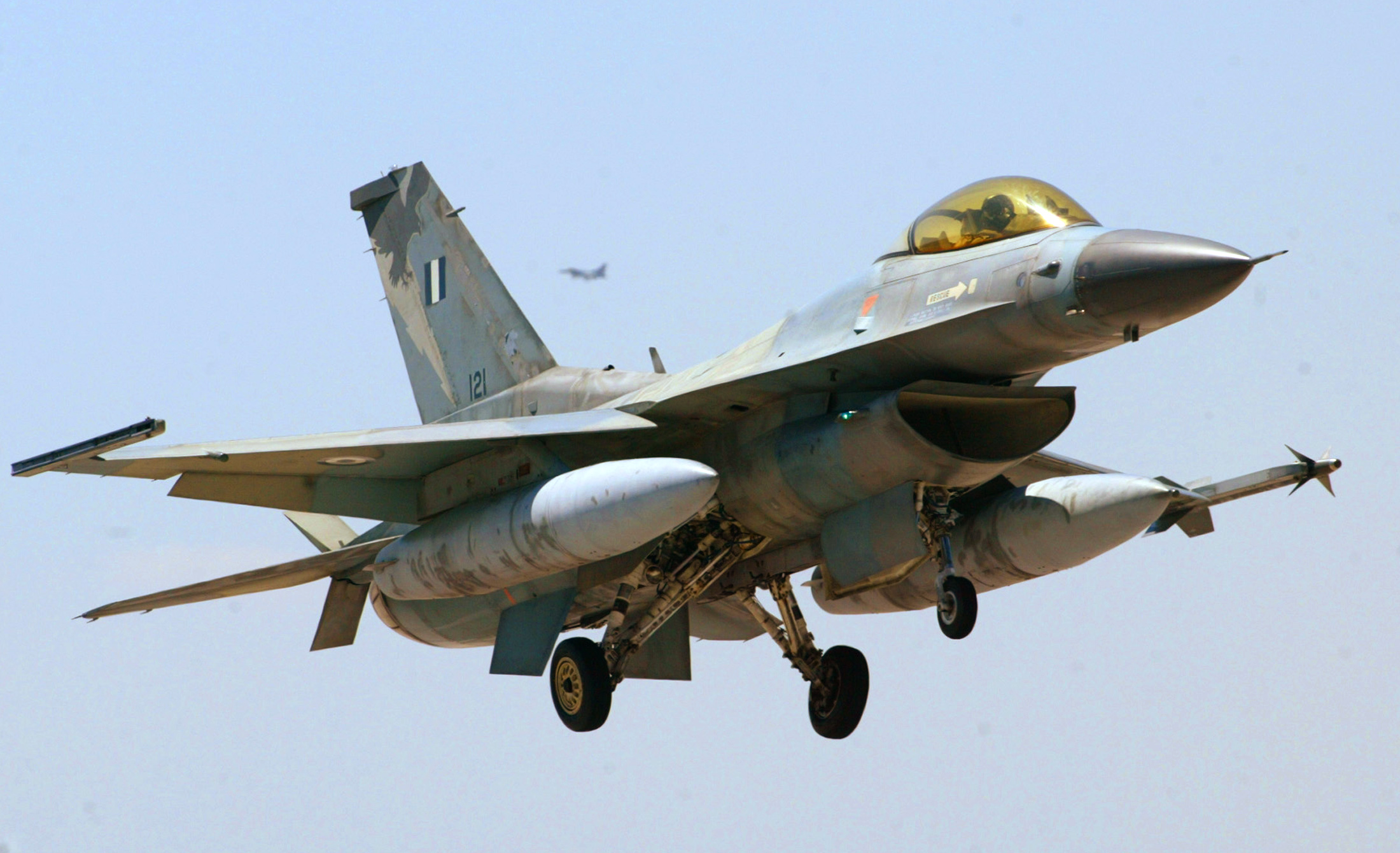 Grčki F-16 tijekom NATO-ove vježbe