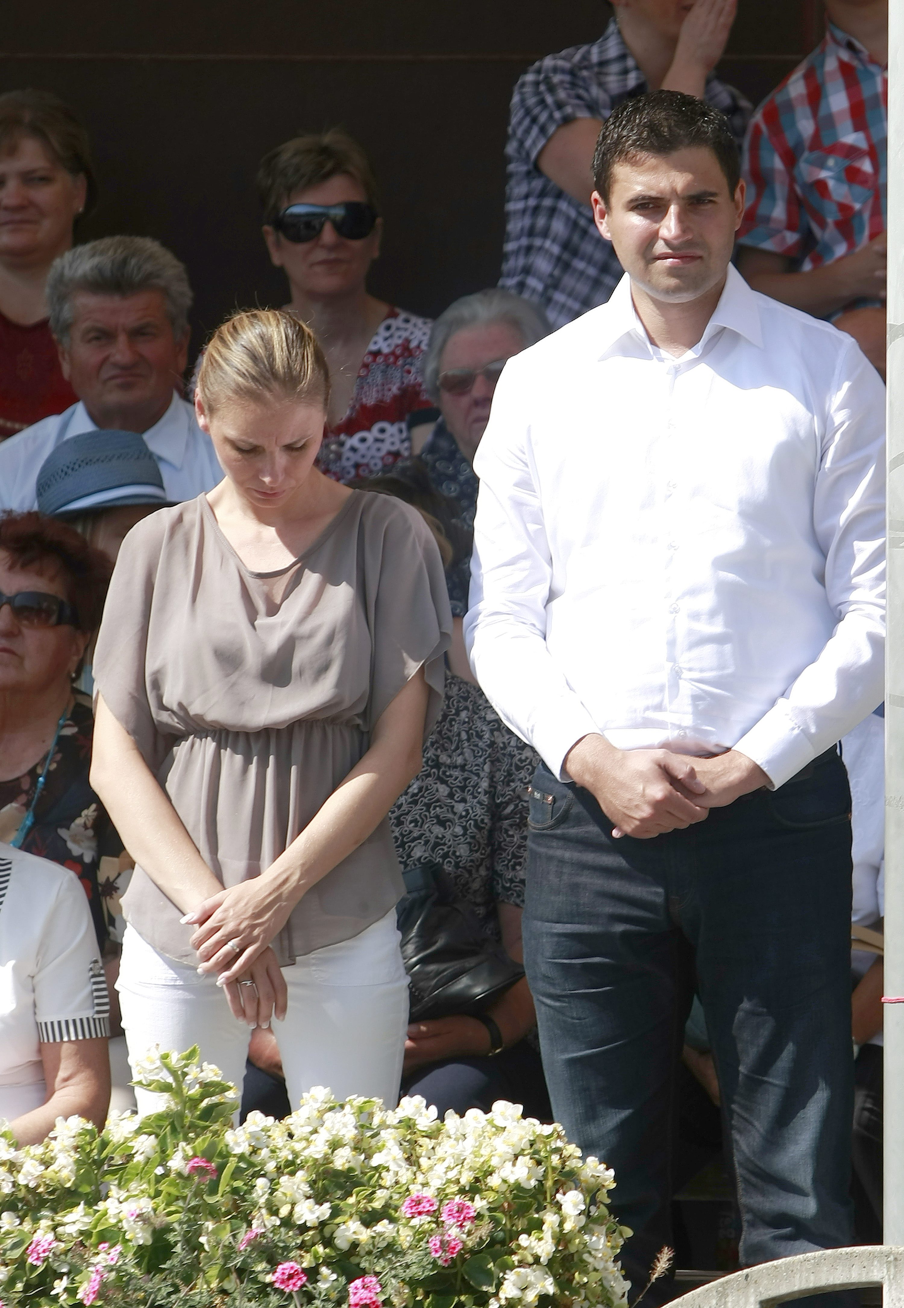 Davor Bernardić i supruga na proslavi Velike Gospe u Mariji Bistrici