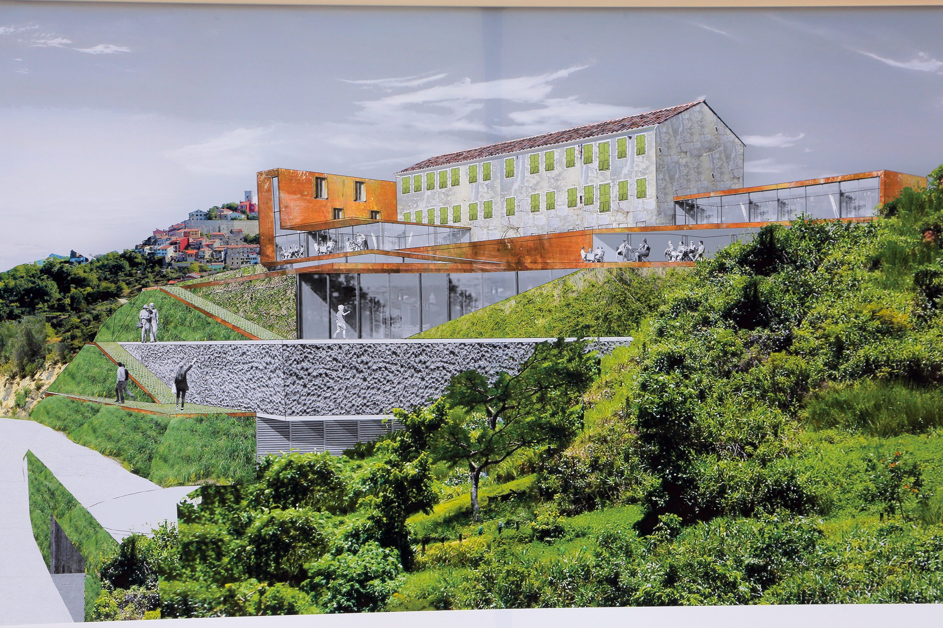 Projekt nove vinarije i hotela Roxanich