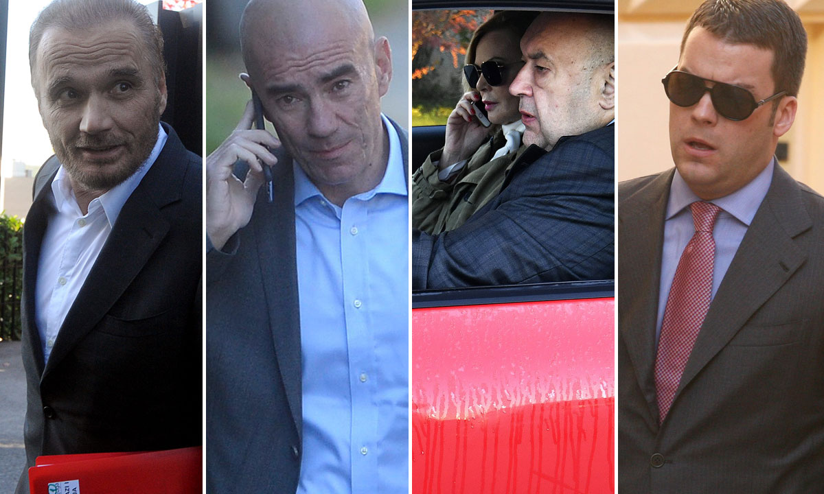 Anto Nobilo, Ljubo Pavasović Visković, Jadranka Sloković i Čedo Prodanović, Fran Olujić