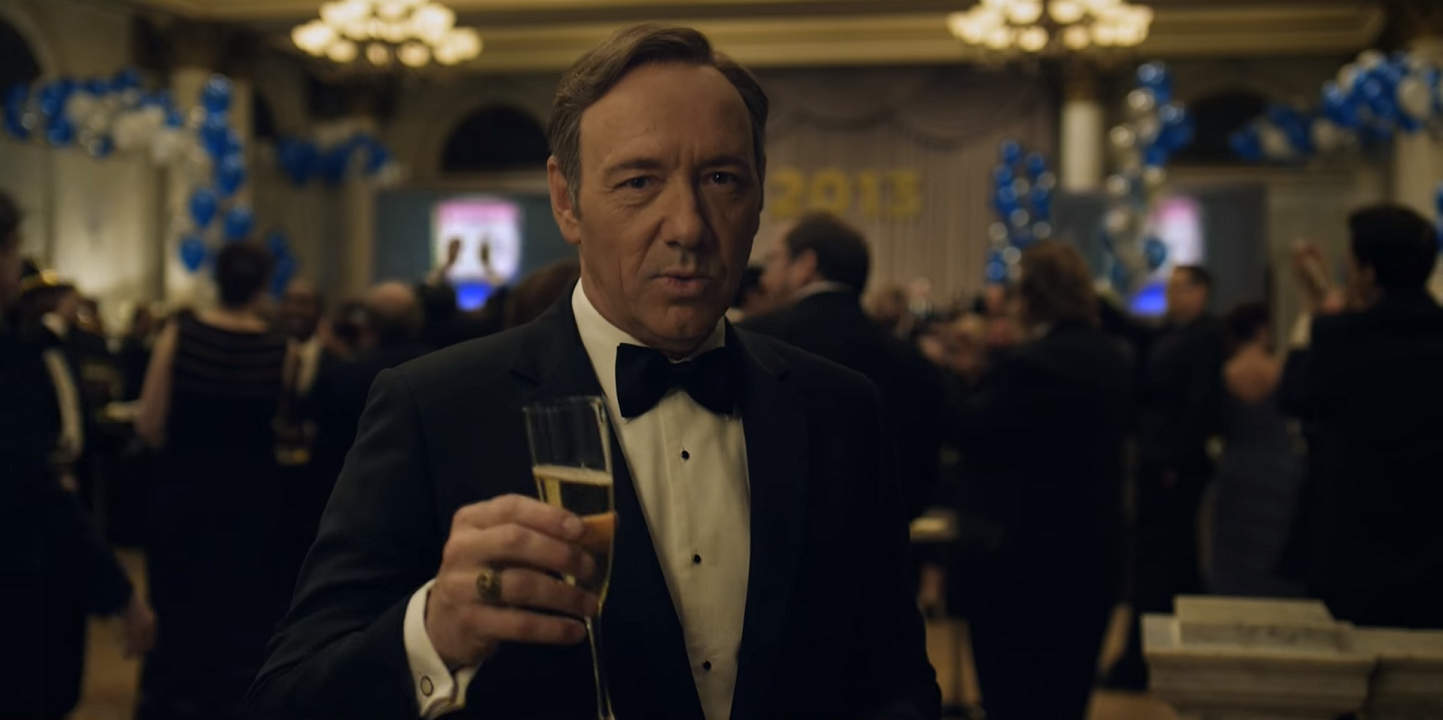 Kevin Spacey kao Frank Underwood u seriji 