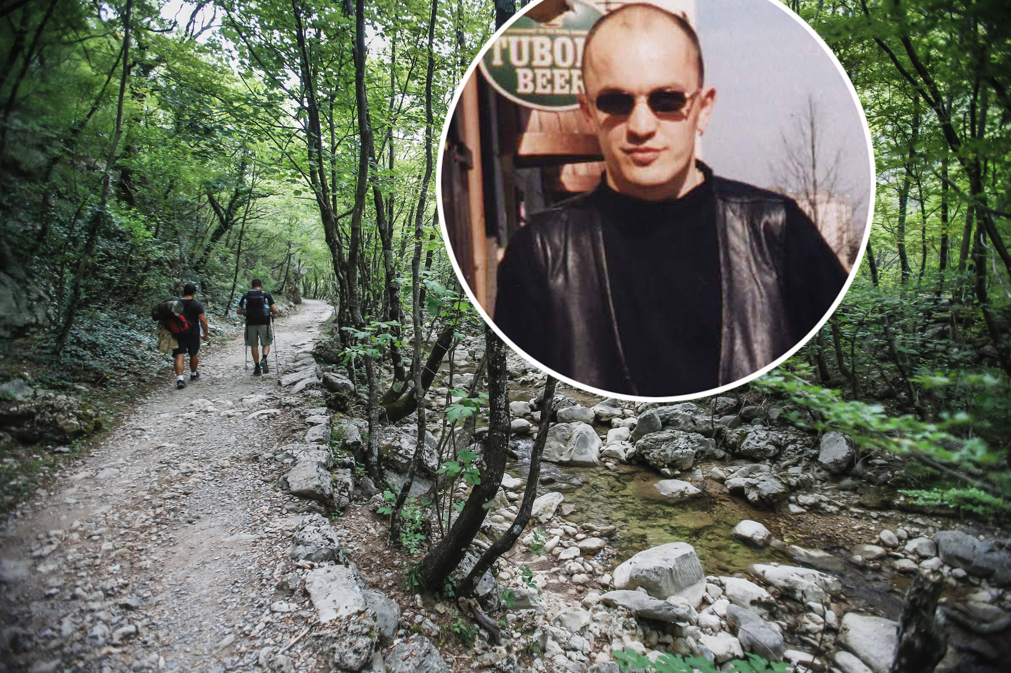 U krugu: Karlovčanin Mirsad Bećirović prvi je prošao 7 km dugačku planinarsku stazu za slijepe