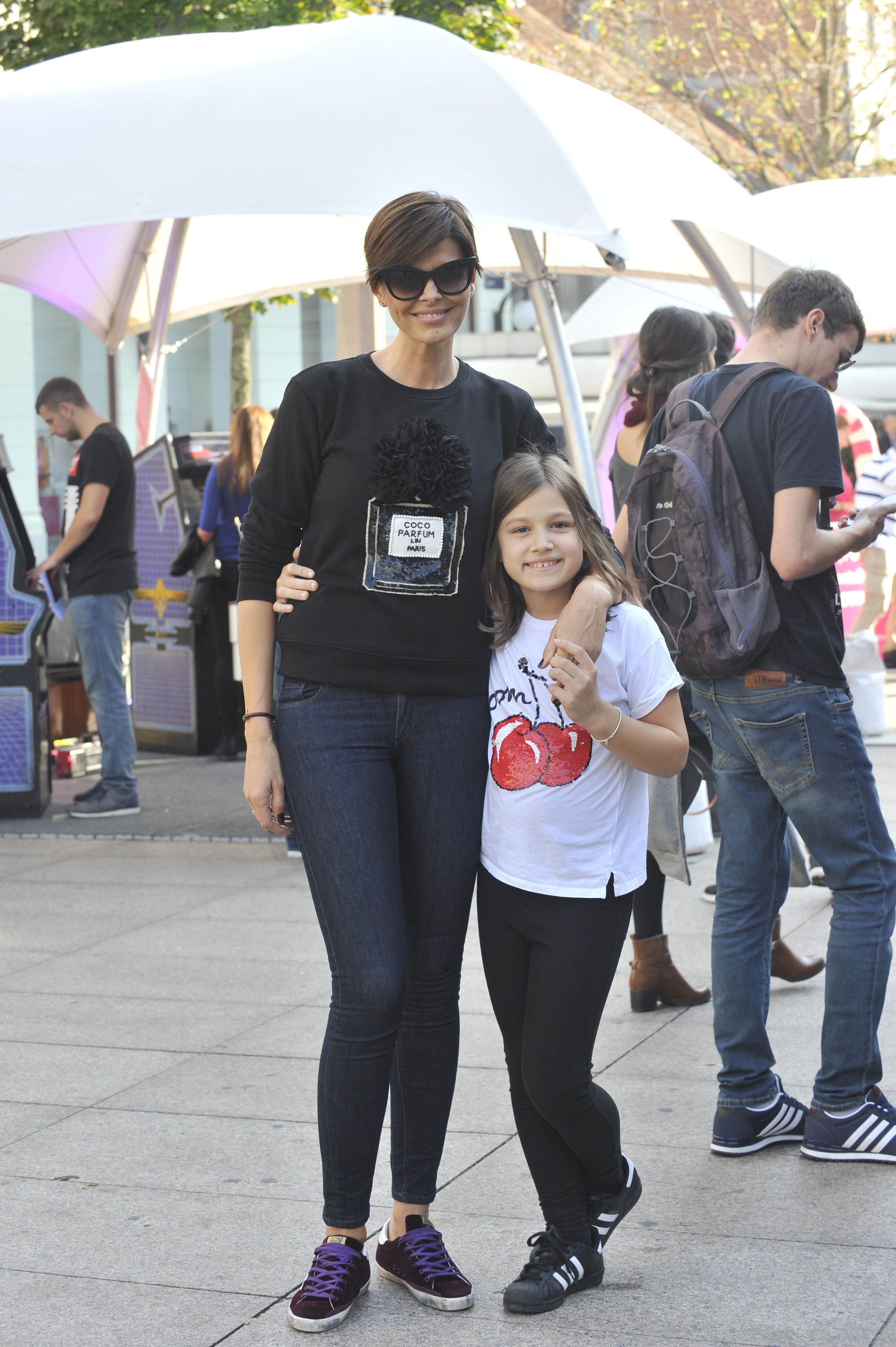 Anica Kovač i kći Viktorija na zagrebačkoj špici