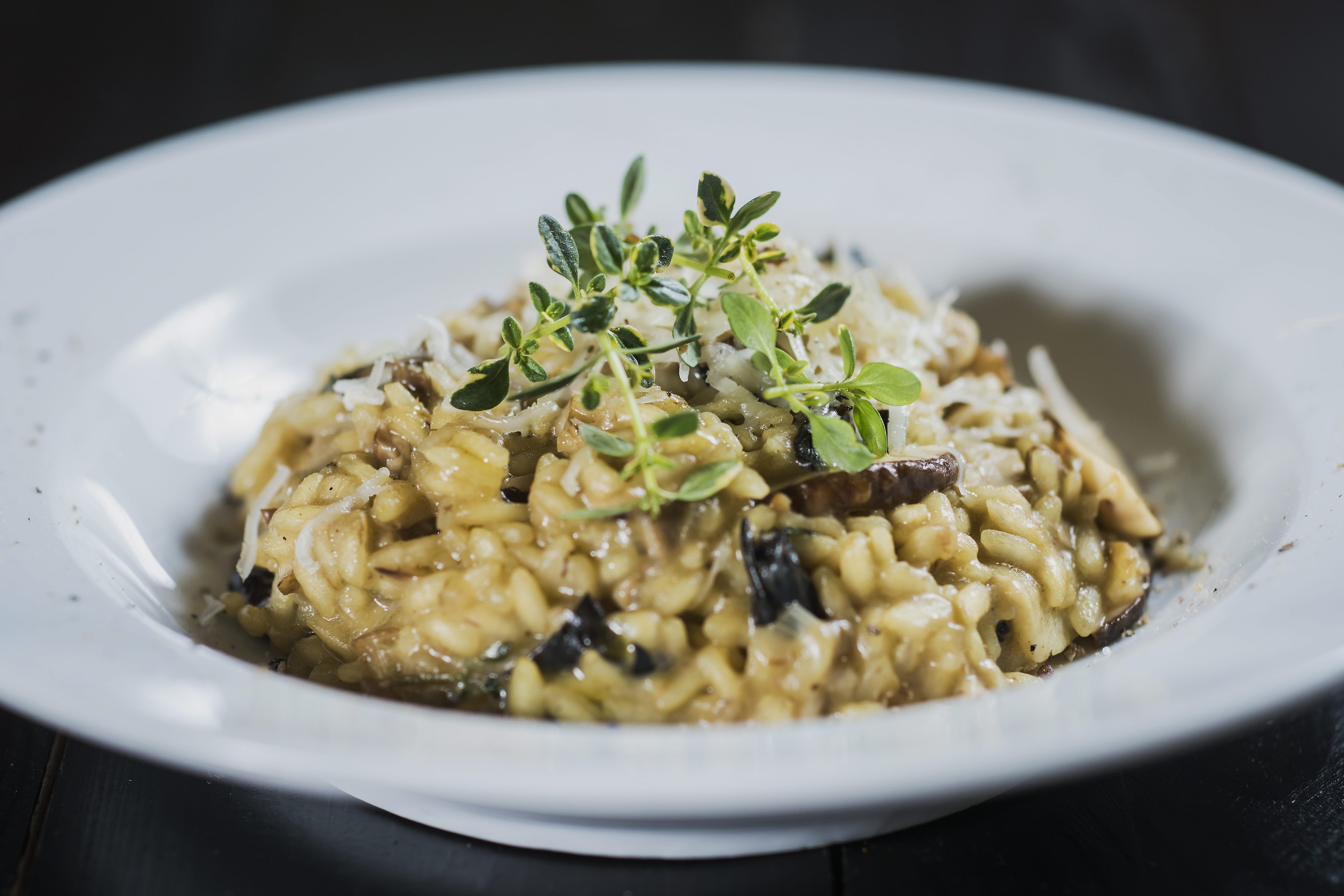 Omiljeni jesenski rižoto - onaj s vrganjima.