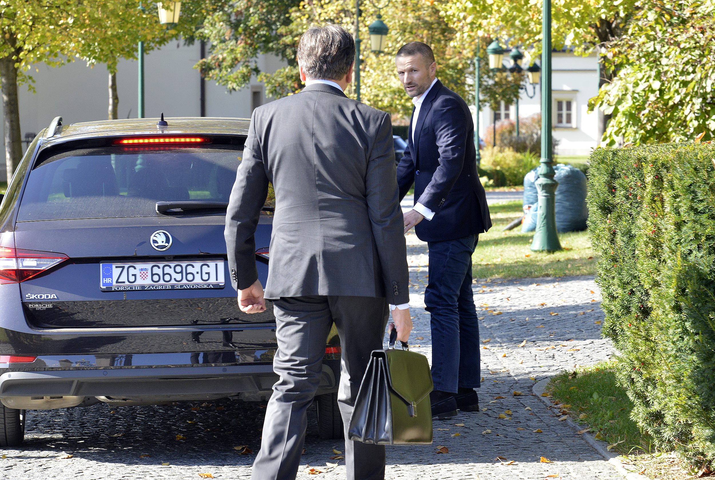 Ante Todorić došao je oko podneva u Kulmerove dvore.