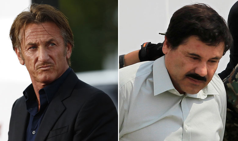 Sean Penn i Joaquín Guzmán 