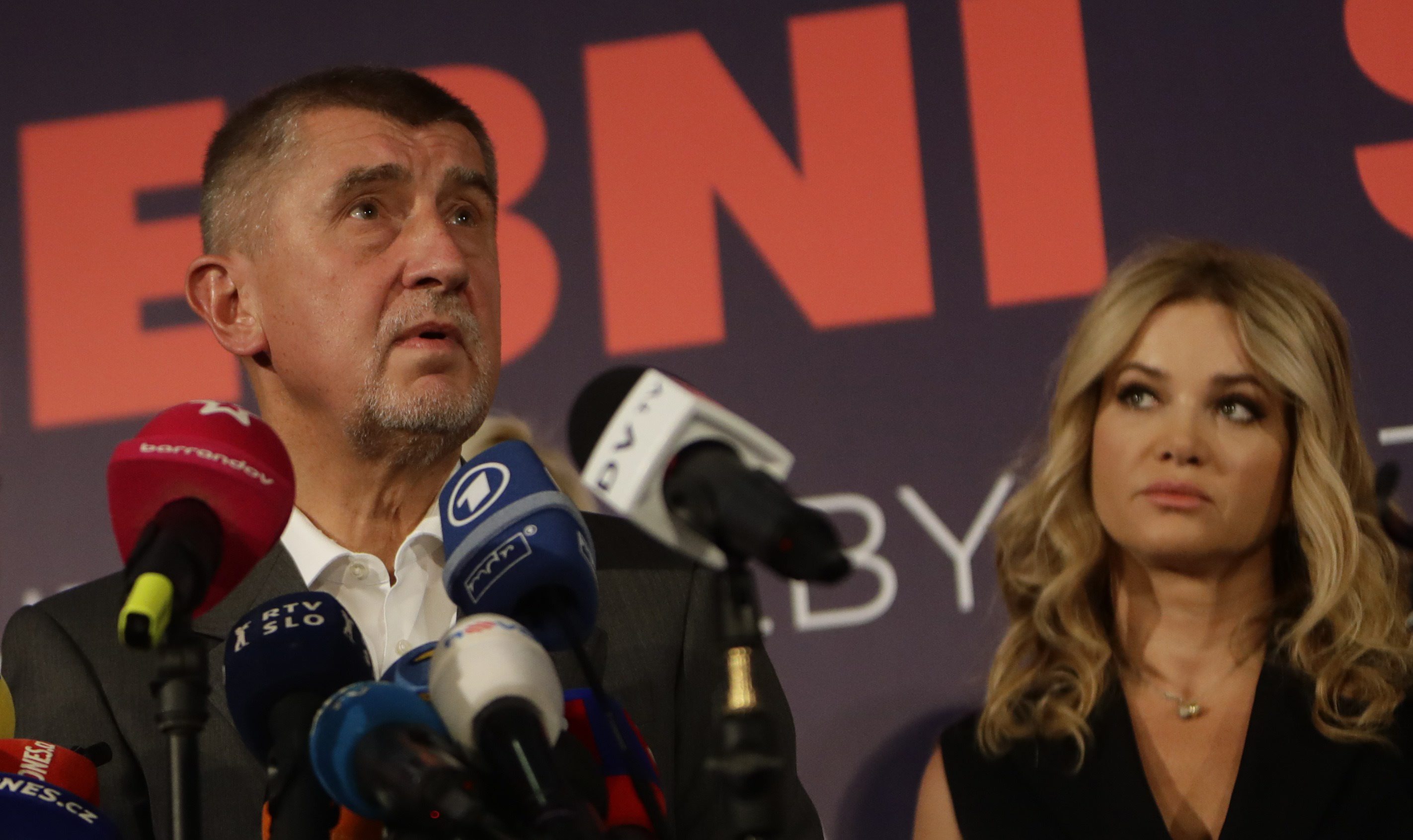 Andrej Babiš sa suprugom Monikom