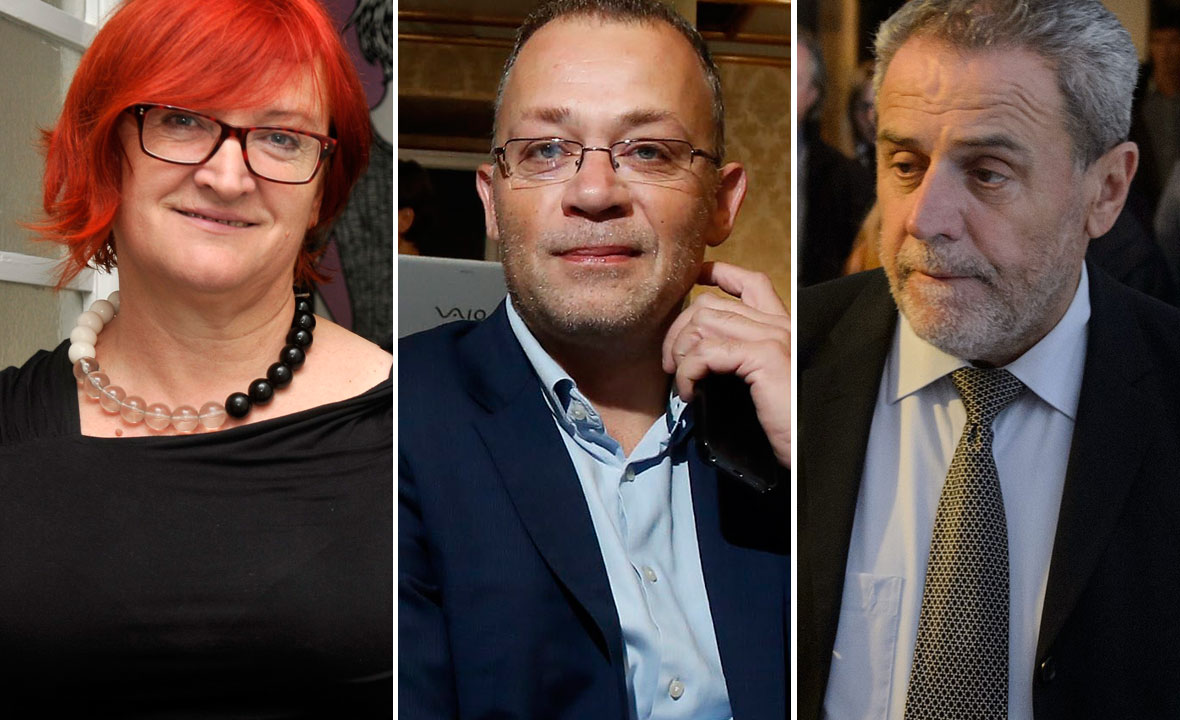 Rada Borić, Zlatko Hasanbegović i Milan Bandić