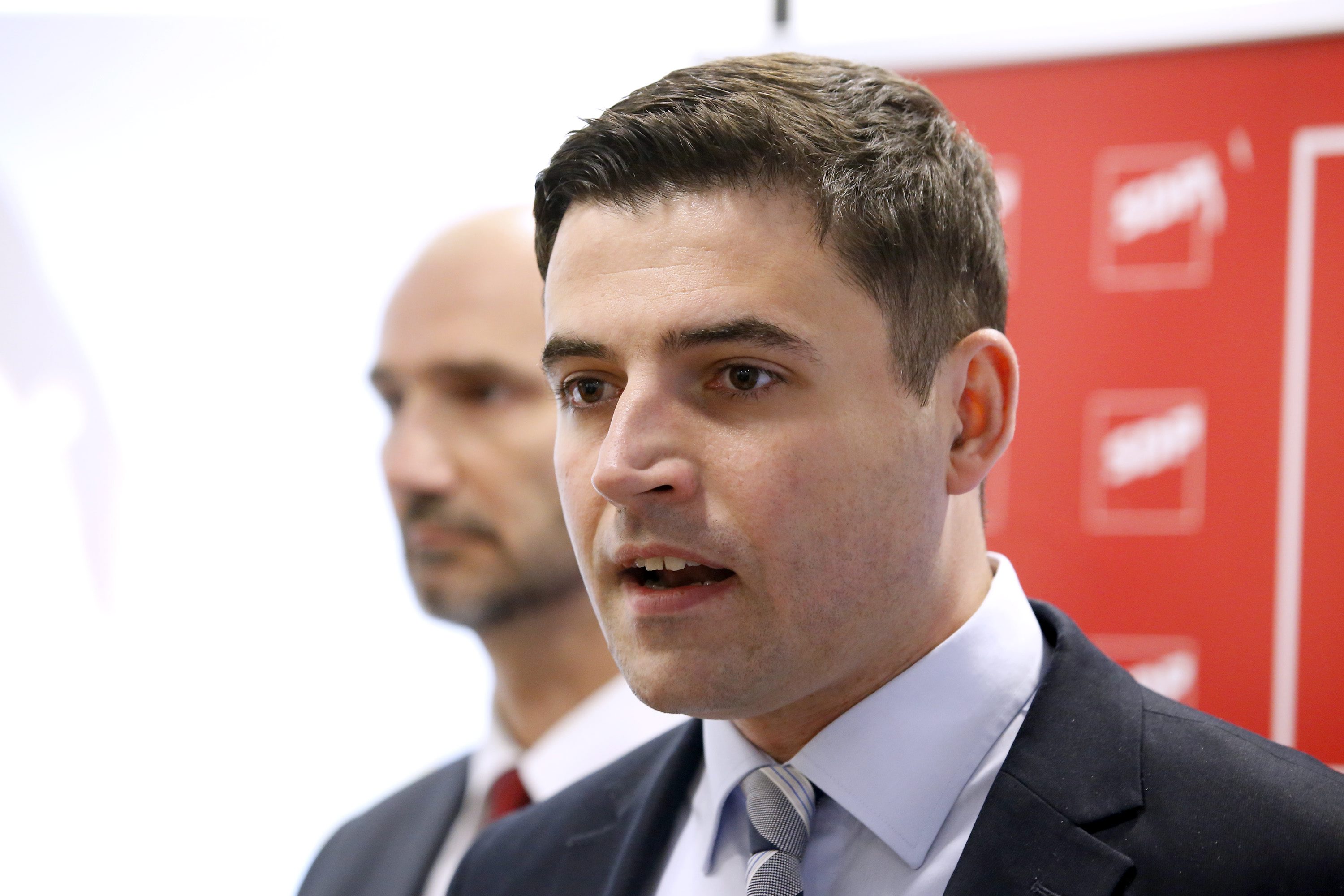 Na fotografiji: predsjednik SDP-a Davor Bernardić