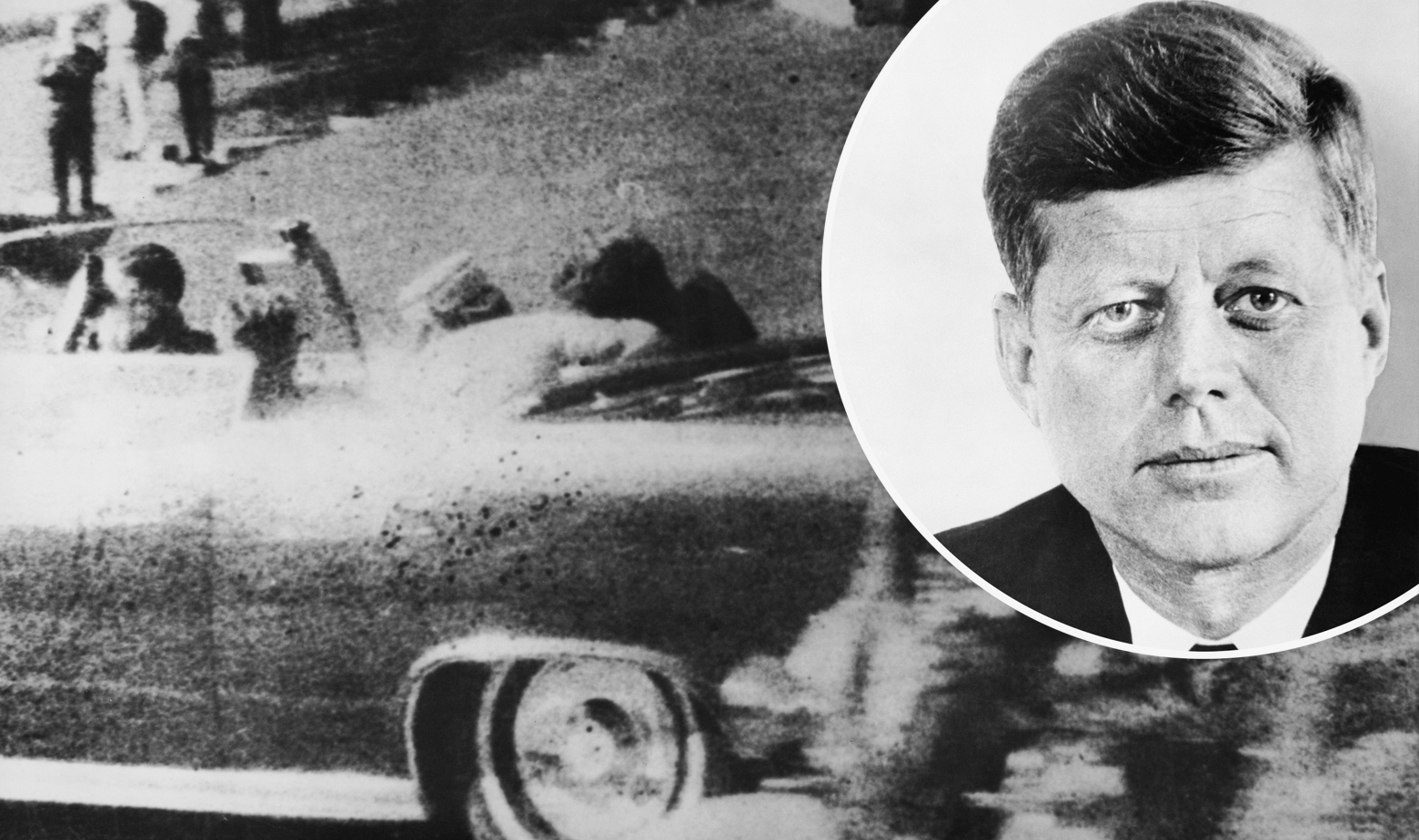 Trenutak atentata na JFK-a i predsjednik Kennedy u krugu 