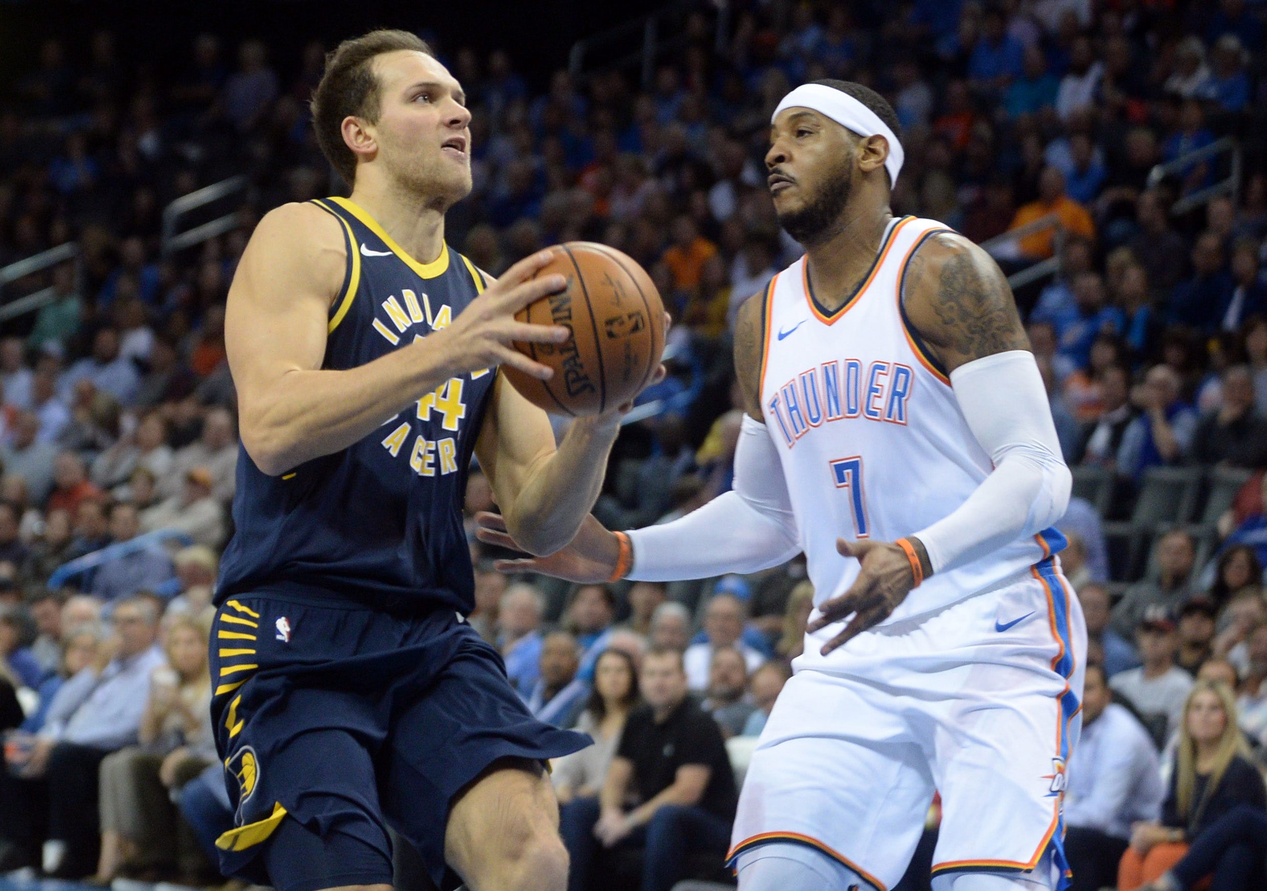 Bojan Bogdanović i Carmelo Anthony