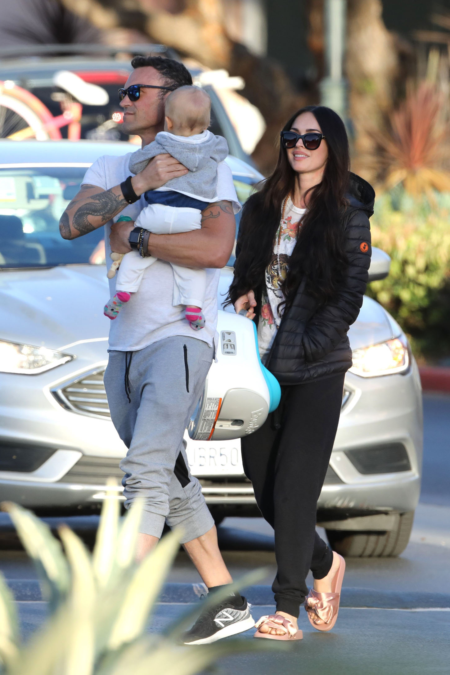 Megan Fox sa suprugom i sinom Journeyjem