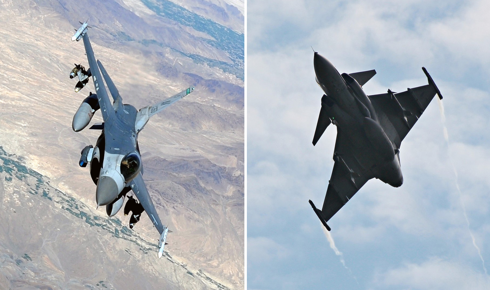 F-16 i JAS 39 Gripen 