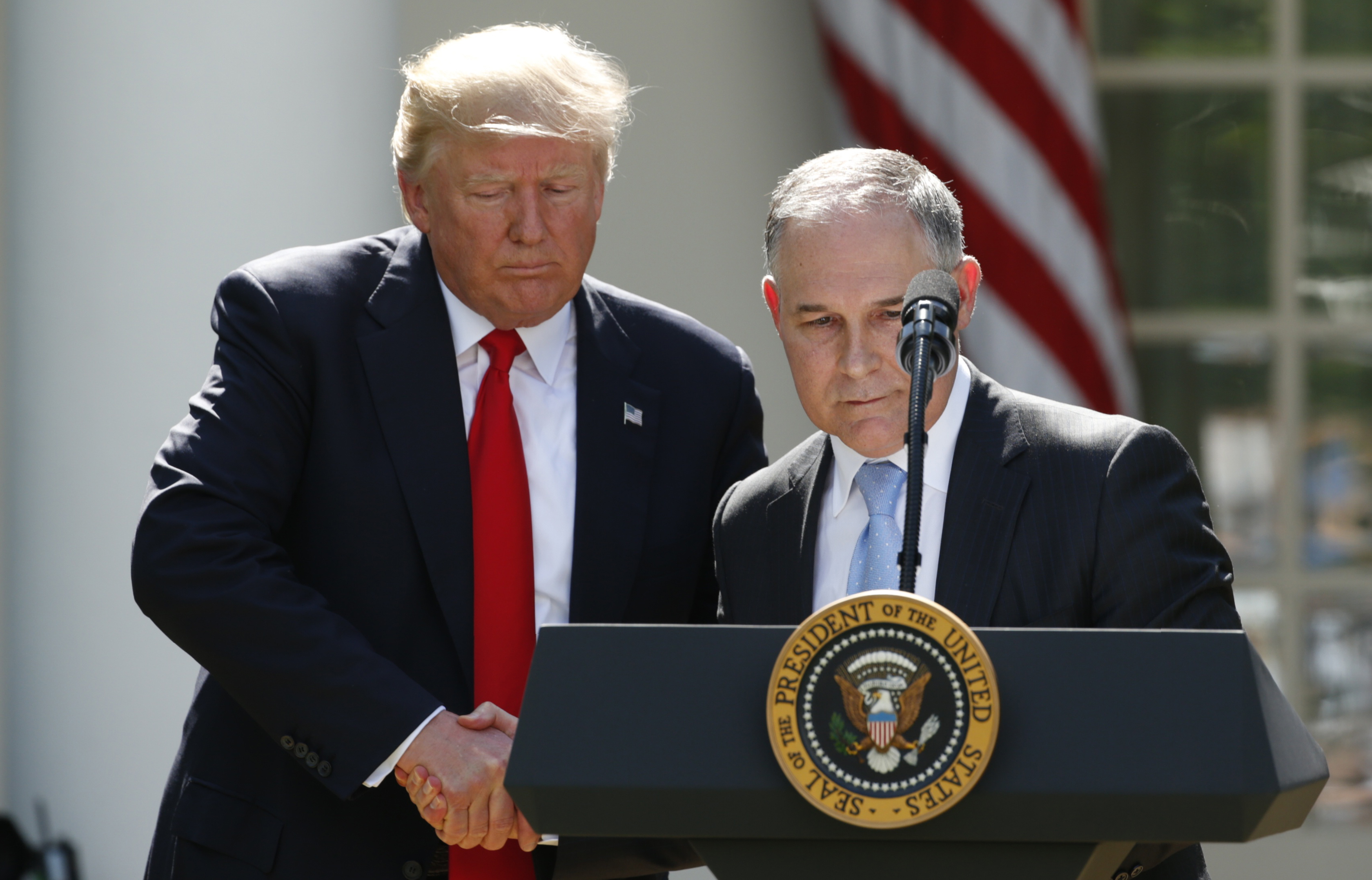 Donald Trump i Scott Pruitt