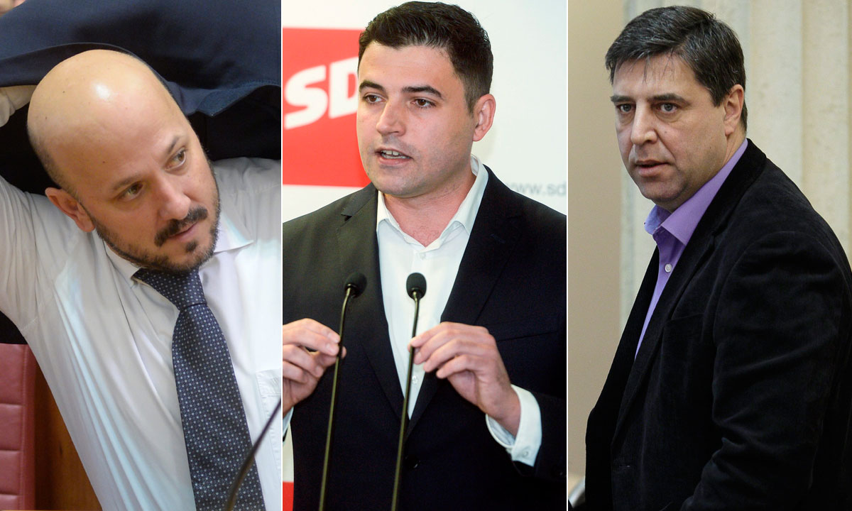 Gordan Maras, Davor Bernardić, Franko Vidović