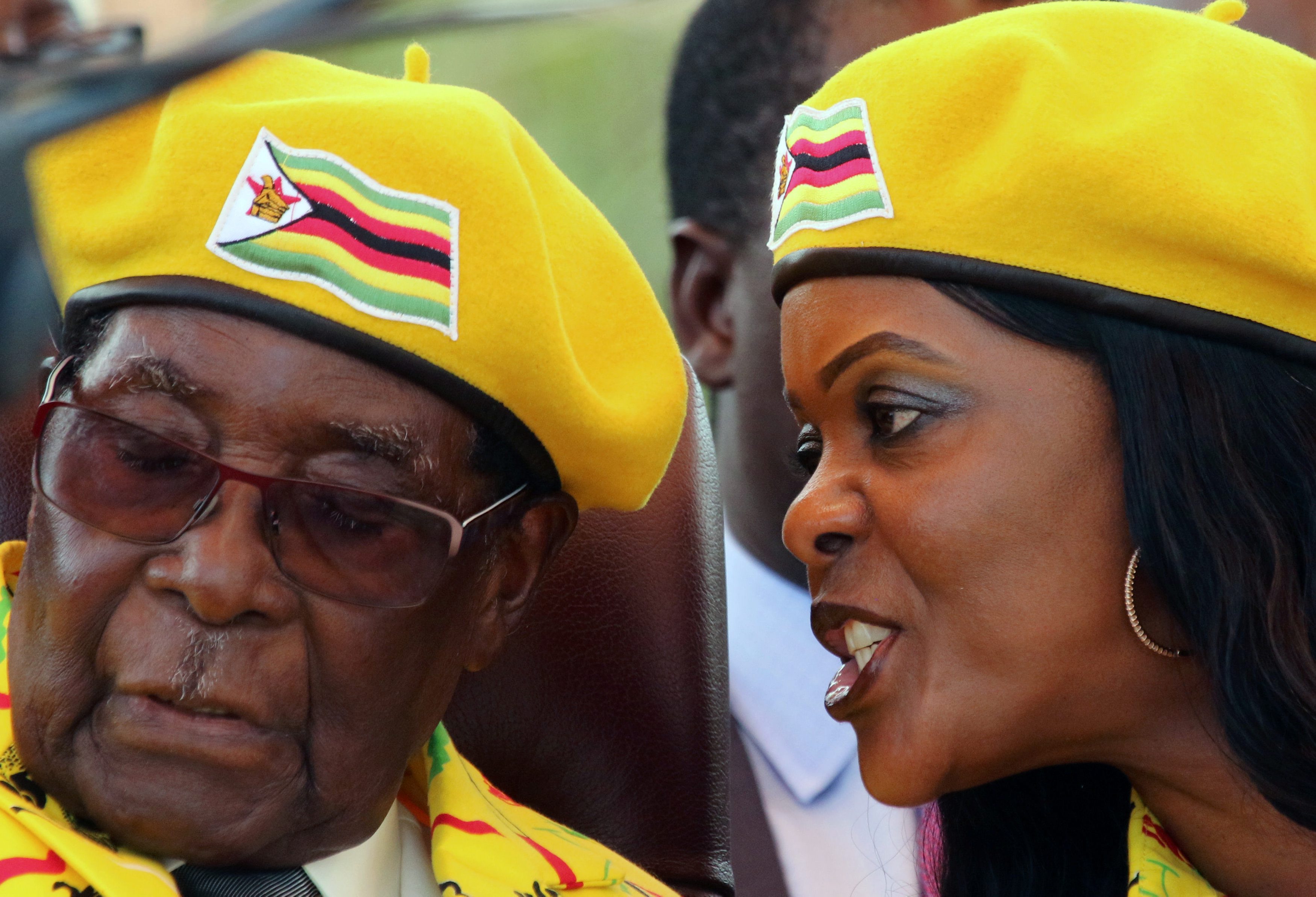 Predsjednik Robert Mugabe i supruga Grace