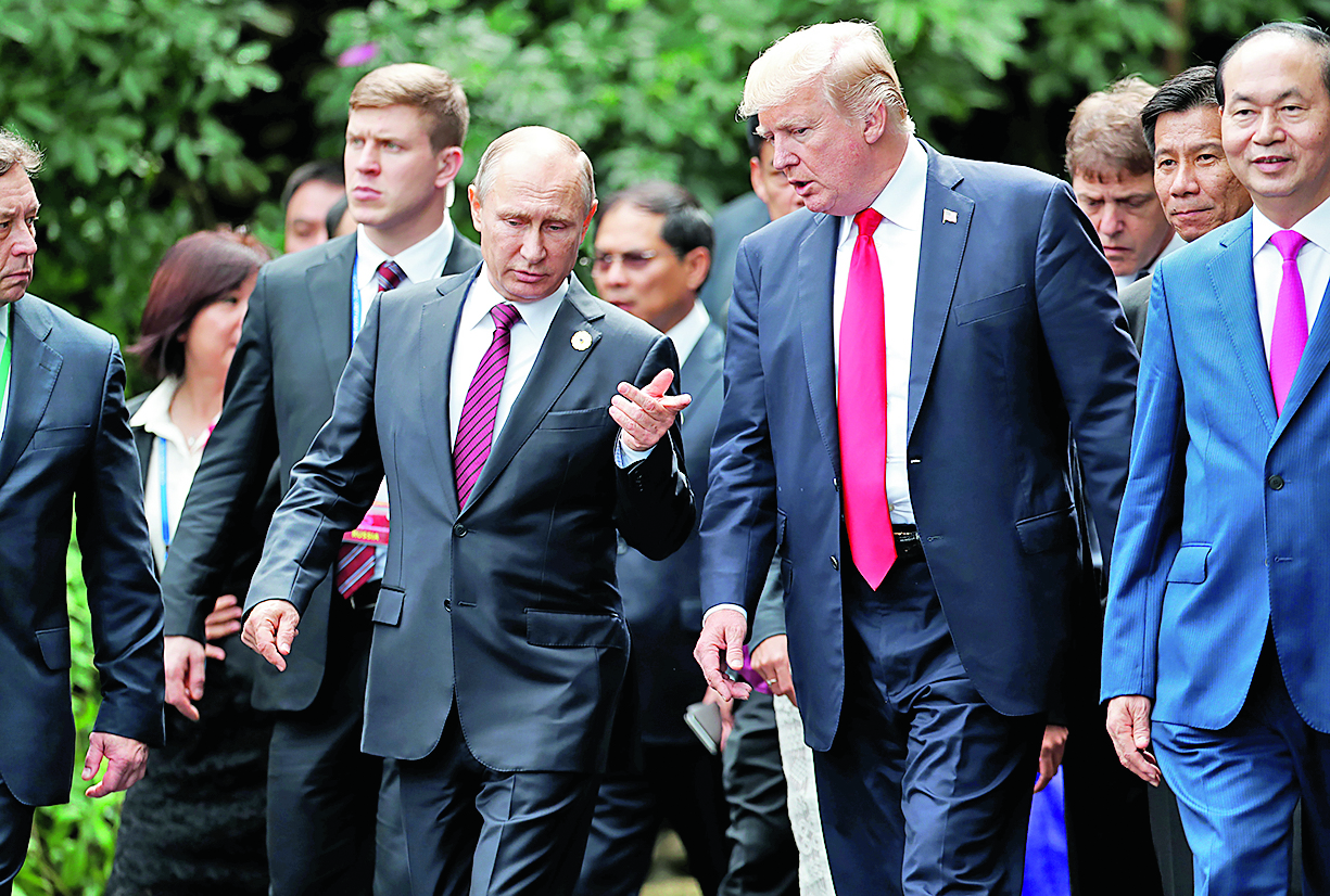 Vladimir Putin i Donald Trump 