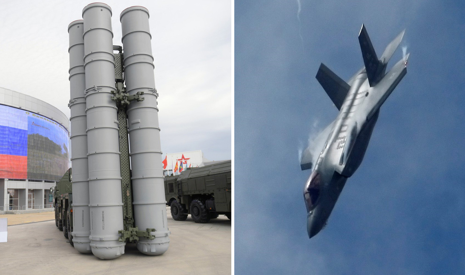 Ilustracija: S-400 raketni sustav i F-35A na aeromitingu u Parizu   