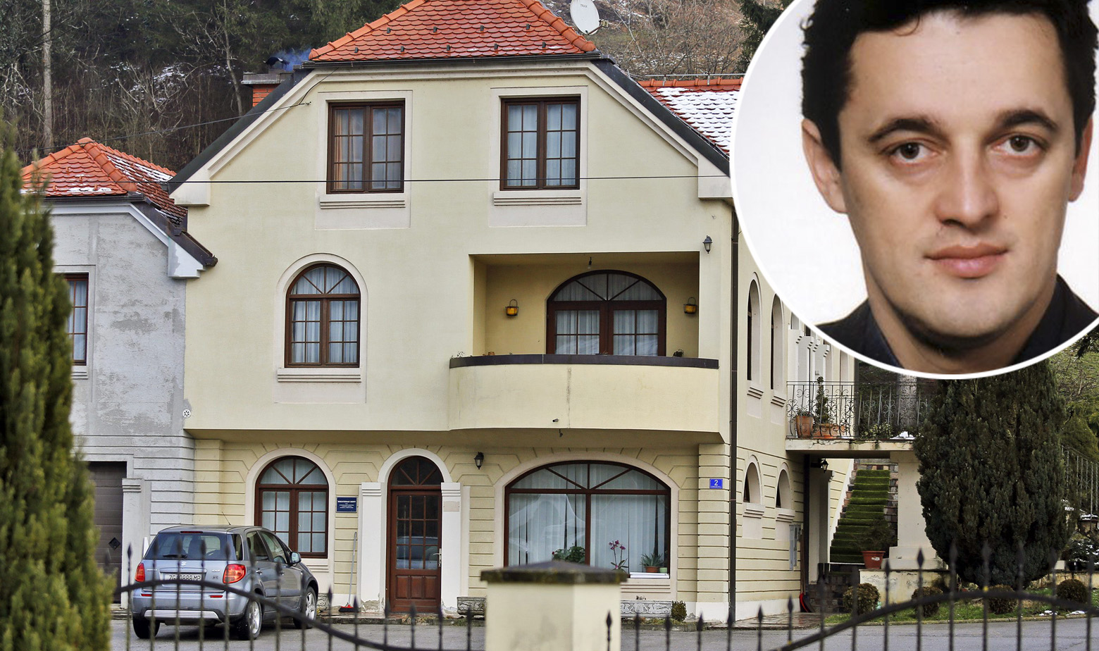 Kuća Božidara Gorupa u Tomaševcu i Gorup u krugu 