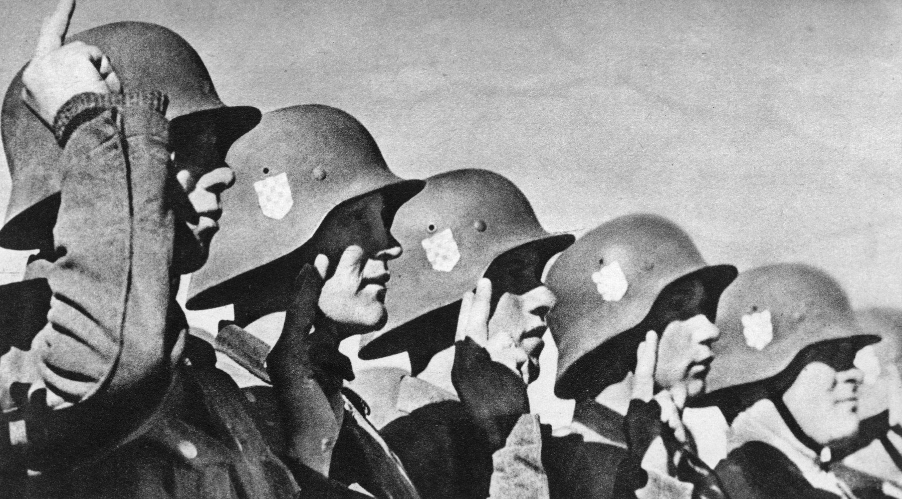 Ilustracija: Pripadnici ustaša, 1943. 