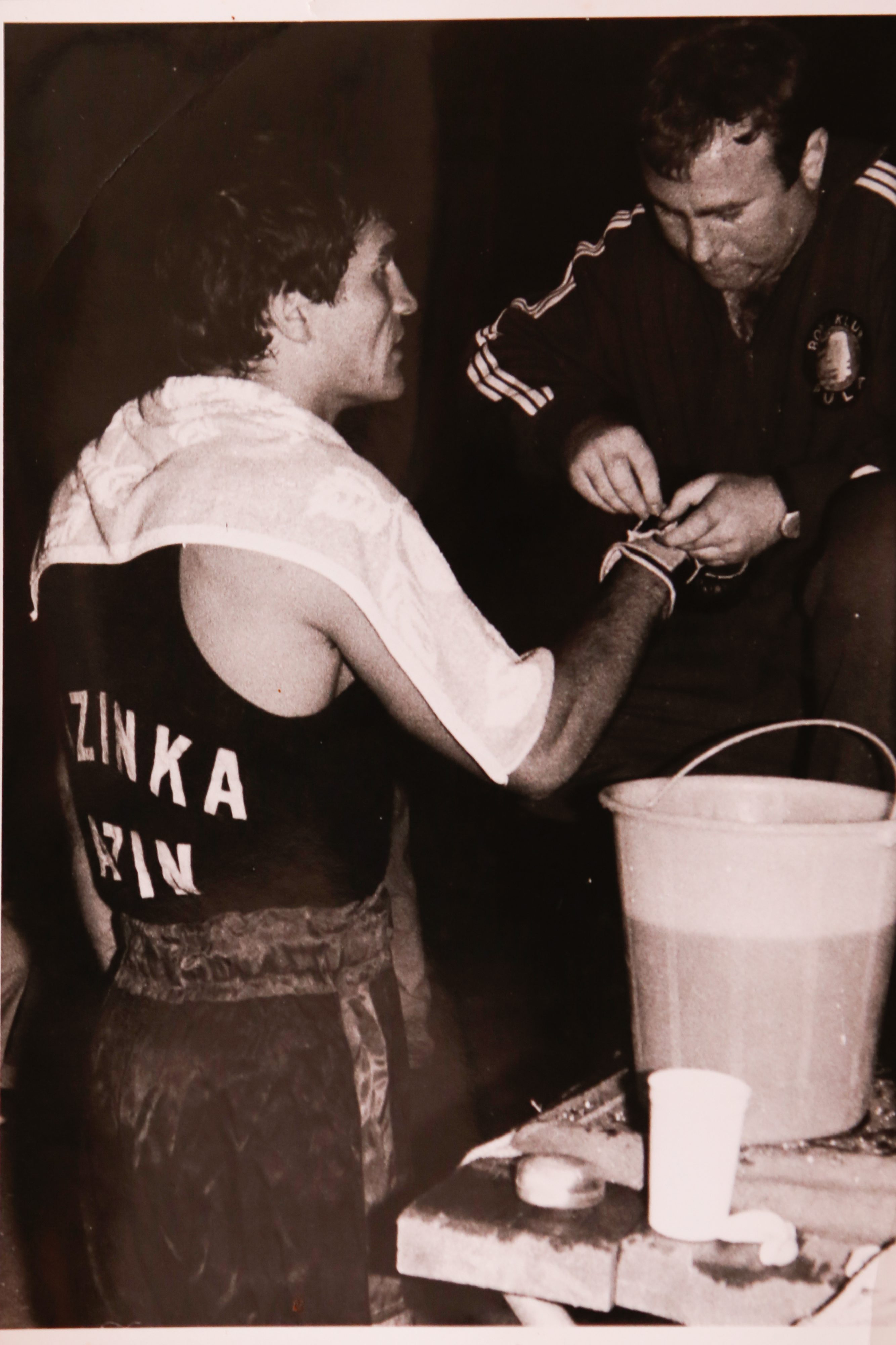 Na fotografiji: Mate Parlov i Aldo Buršić