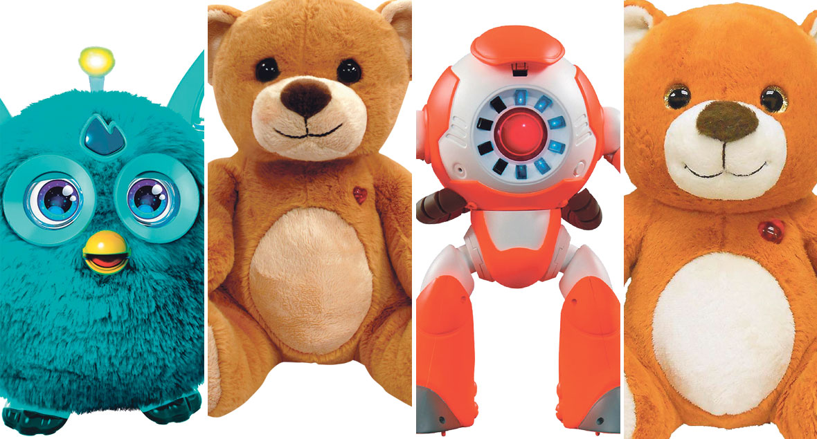 
Furby Connect, Toy-Fi Teddy, i-Que Intelligent Robot Cloud pet