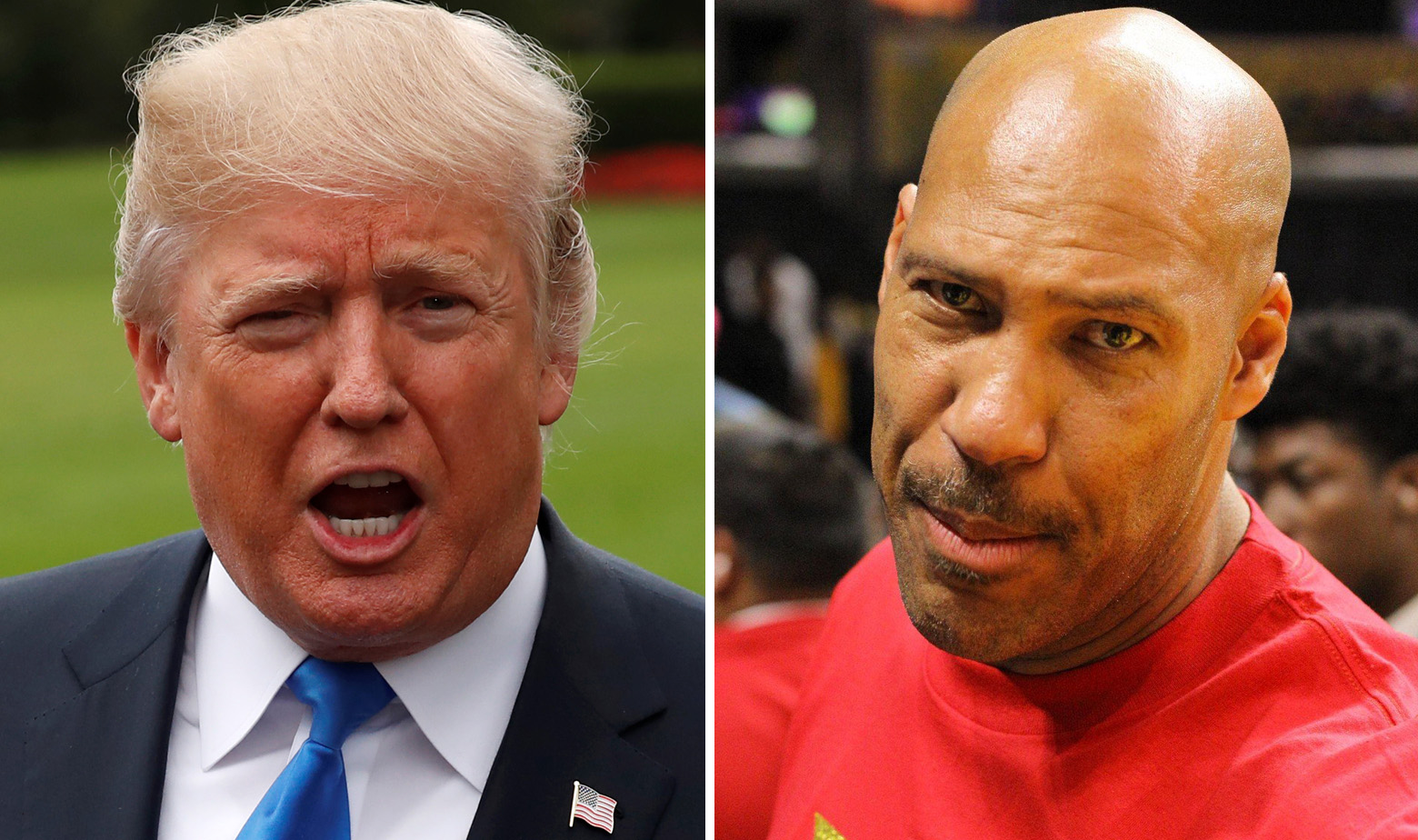 Donald Trump i LaVar Ball