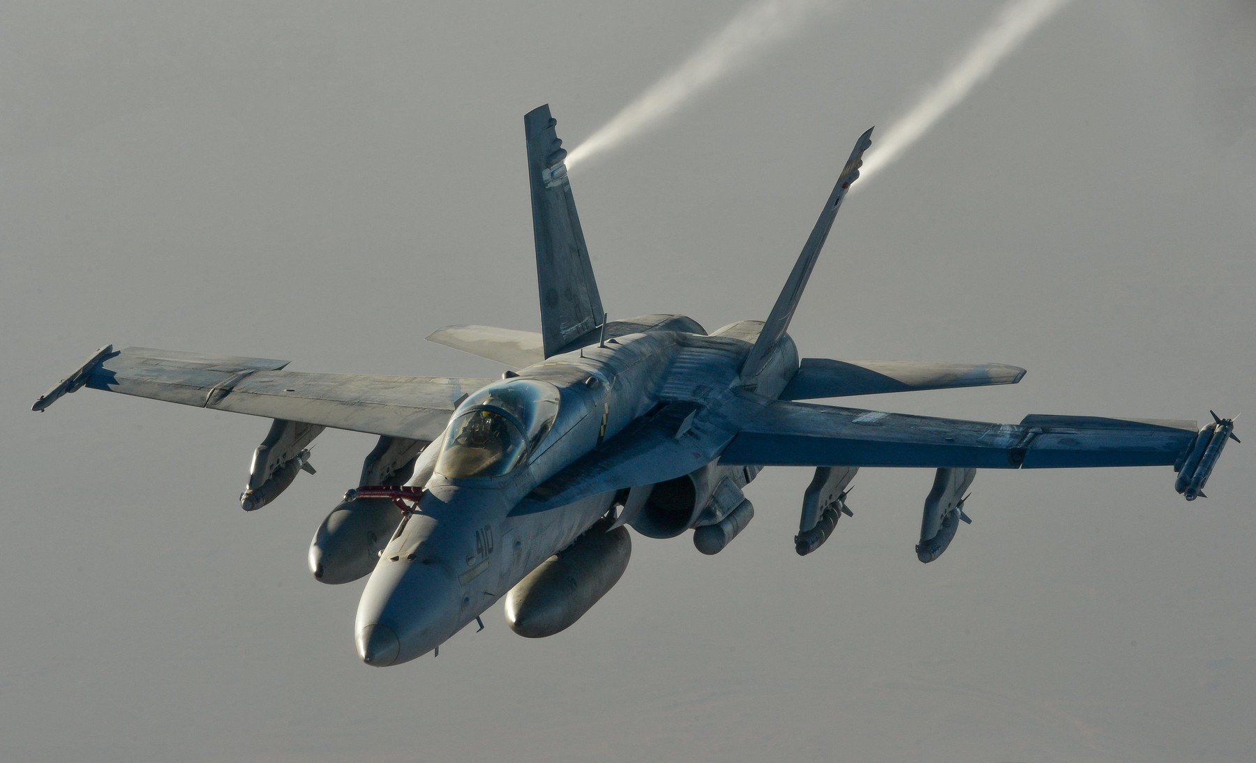 F/A-18E Super Hornet u letu iznad Iraka