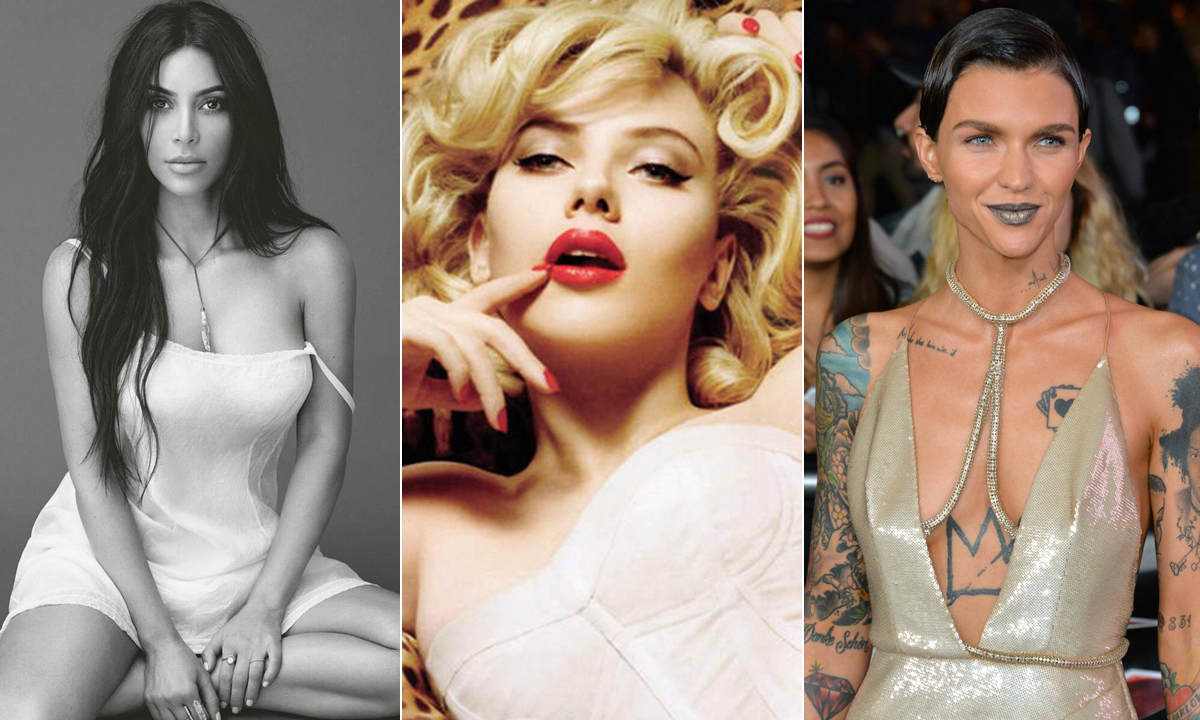 Jedne od najvećih ljepotica današnjice: Kim Kardashian, Scarlett Johansson i Ruby Rose