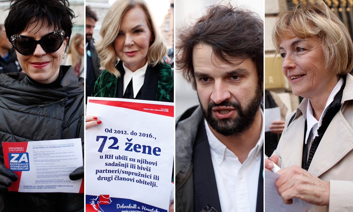 Mirela Holy, Jadranka Sloković, Boris Jokić, Vesna Pusić