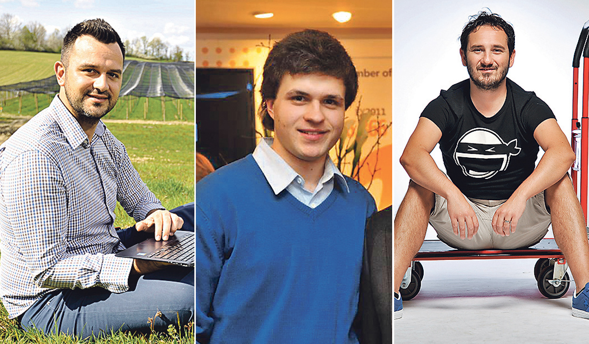 S lijeva na desno: Matija Žulj (Agrivi), Dominik Tomičević (Memgraph), Stevica Kuharski (Yazeed Kawther, Locodels)