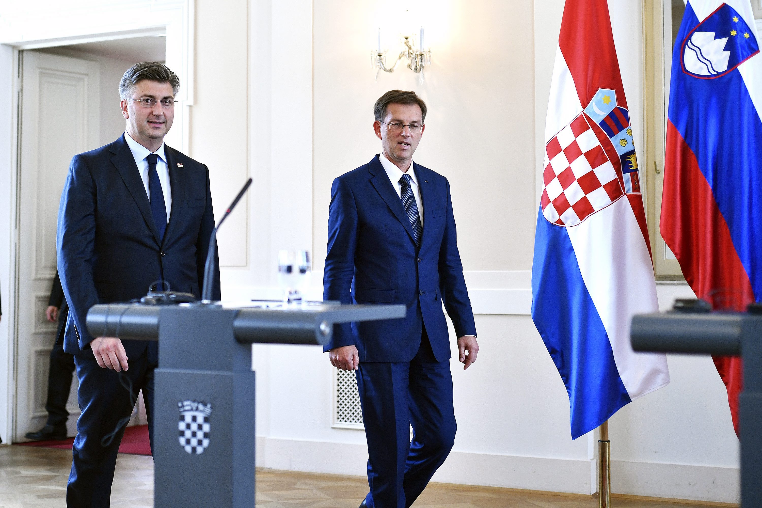 Andrej Plenković i Miro Cerar