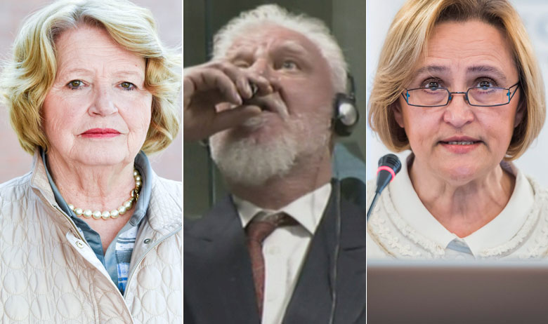 Nika Pinter, Slobodan Praljak, Vesna Alaburić