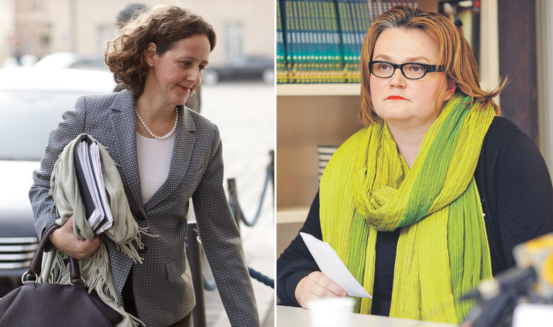 Nina Obuljen Koržinek i Gabrijela Krmpotić Kiš