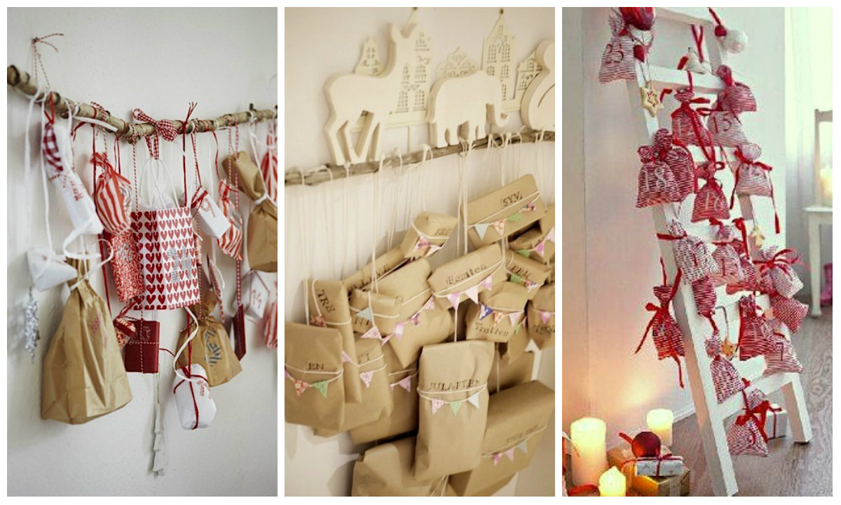 Advntski kalendar collage