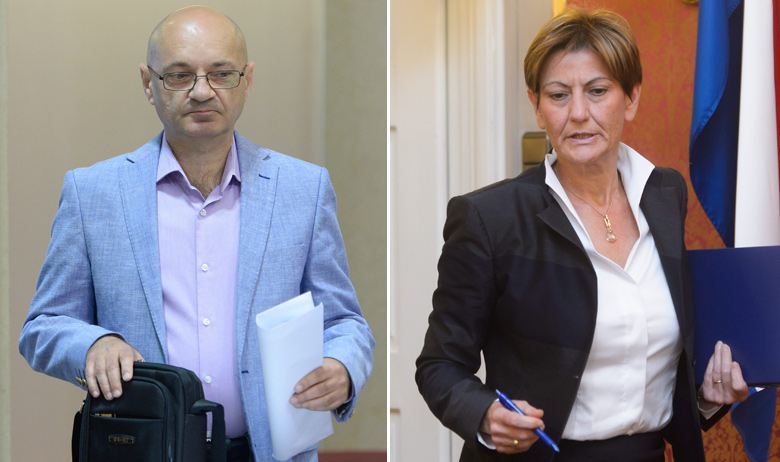 Goran Aleksić i Martina Dalić