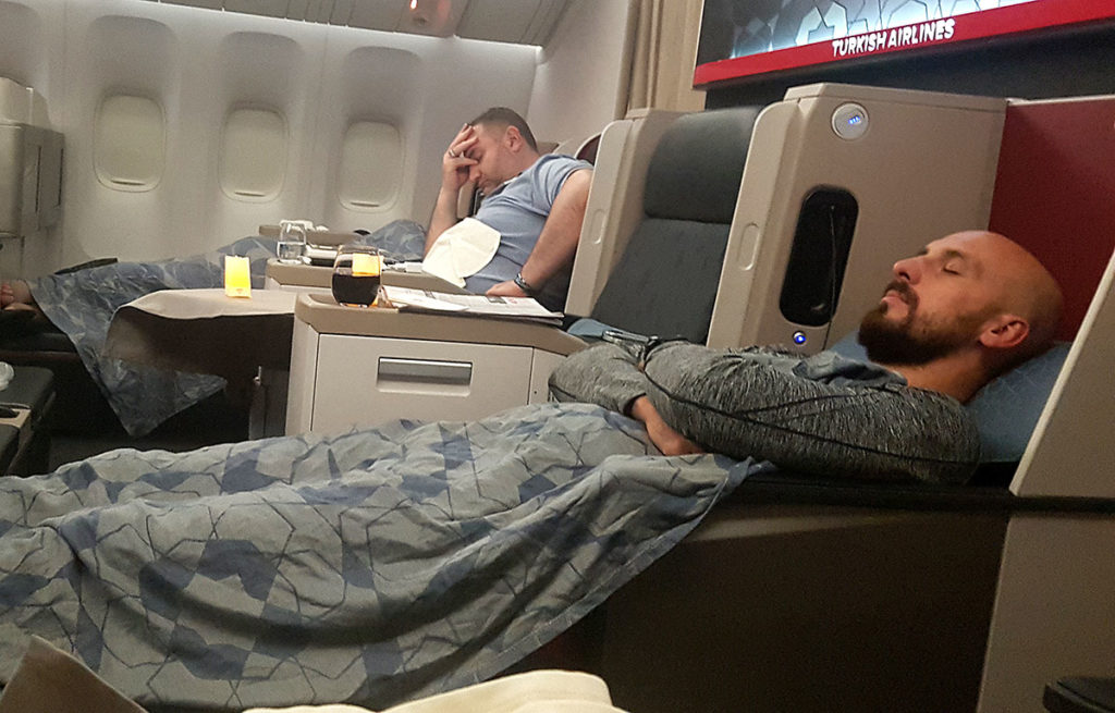 Davor Rostuhar u avionu