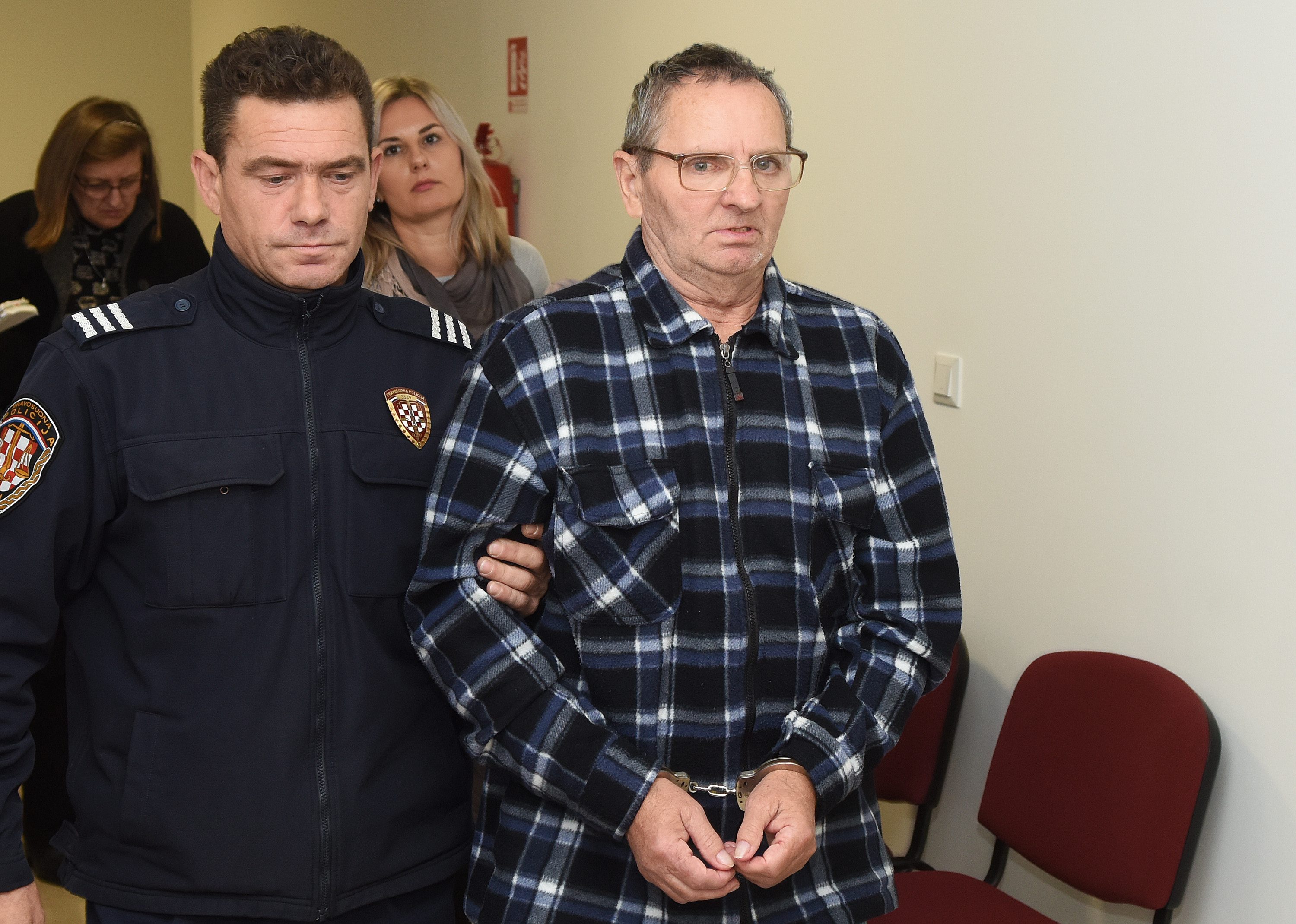 Na fotografiji: Mijo Fanjak na suđenju