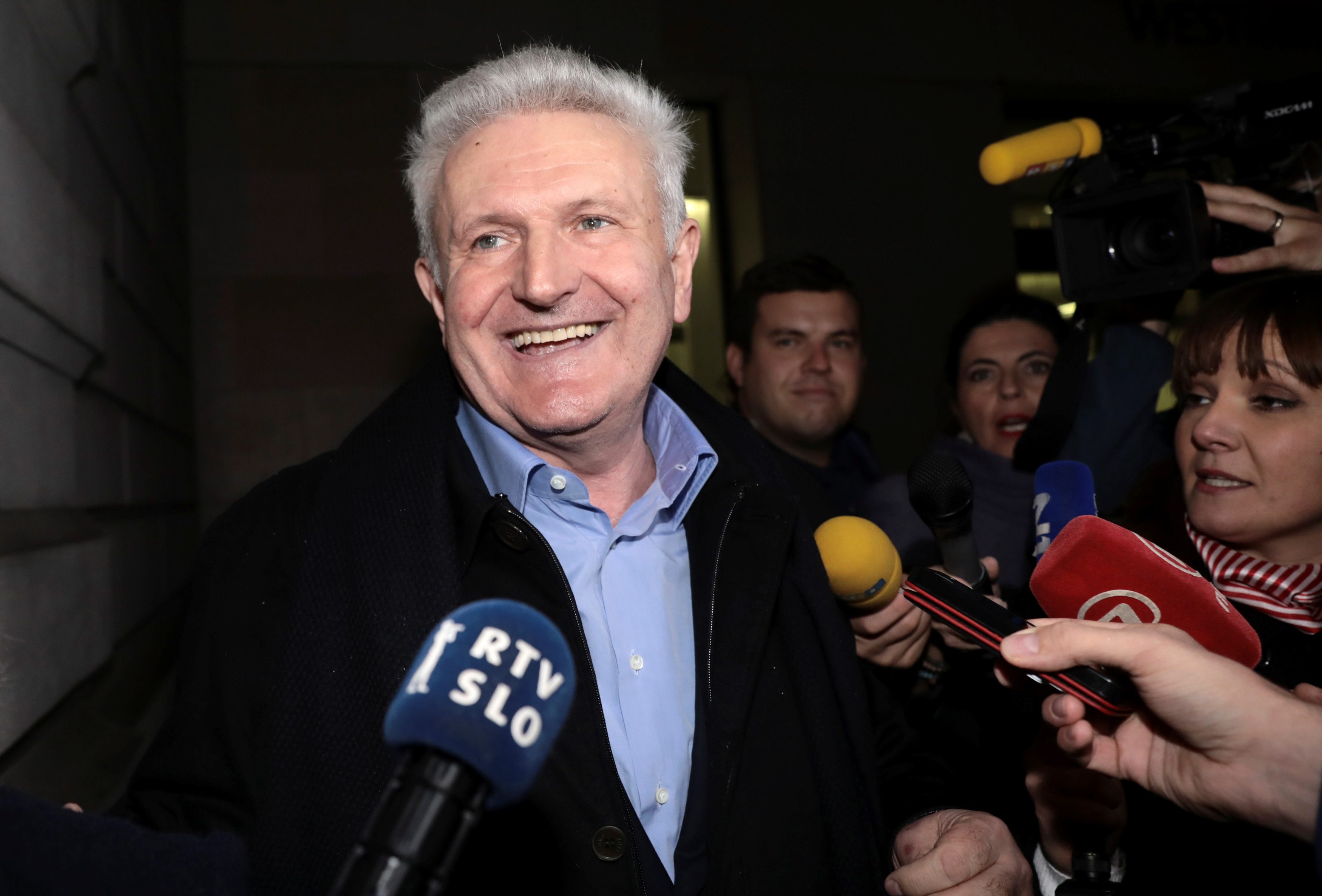 Ivica Todorić pred novinarima u Londonu nakon što je pušten uz jamčevinu