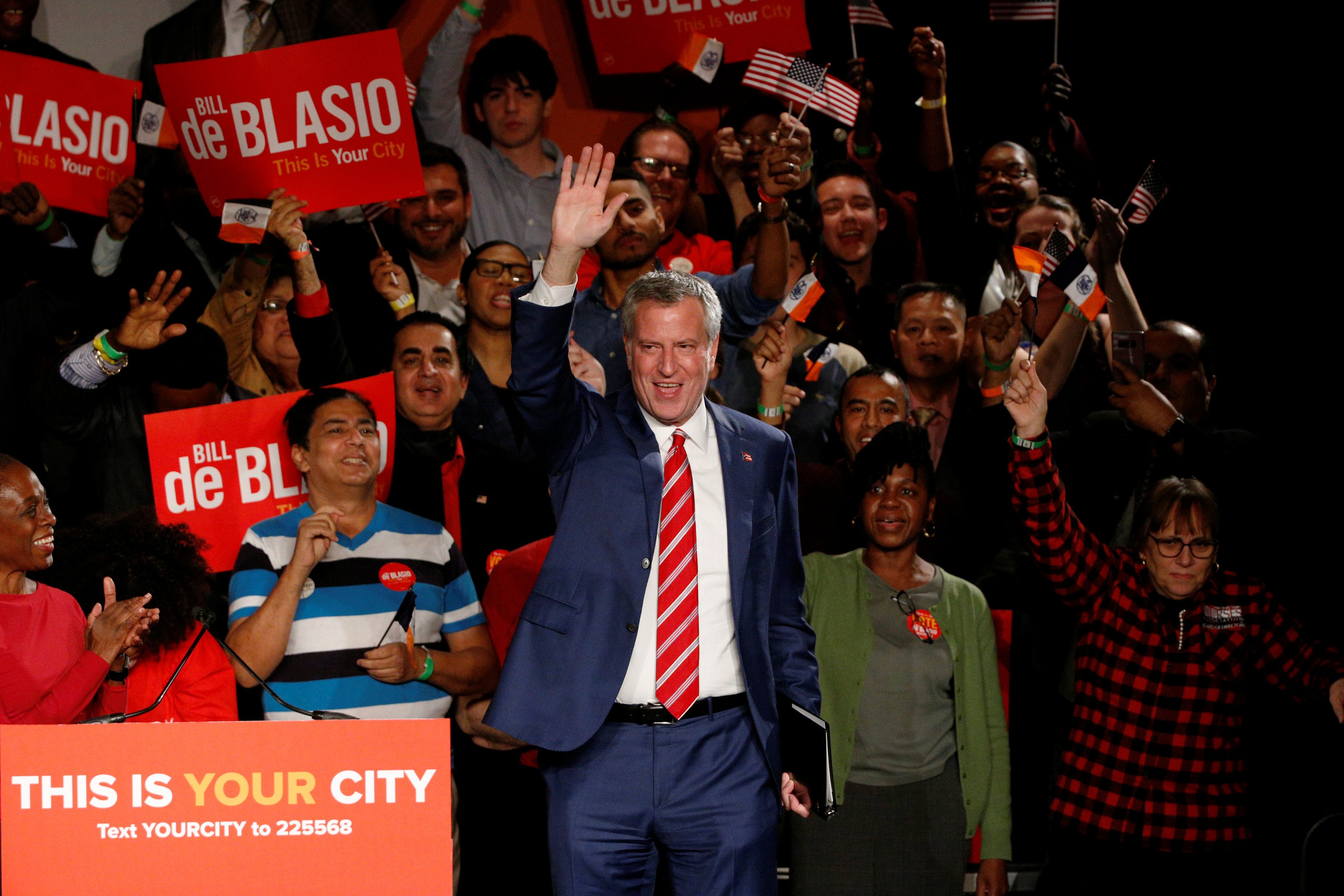 Gradonačelnik New Yorka Bill de Blasio