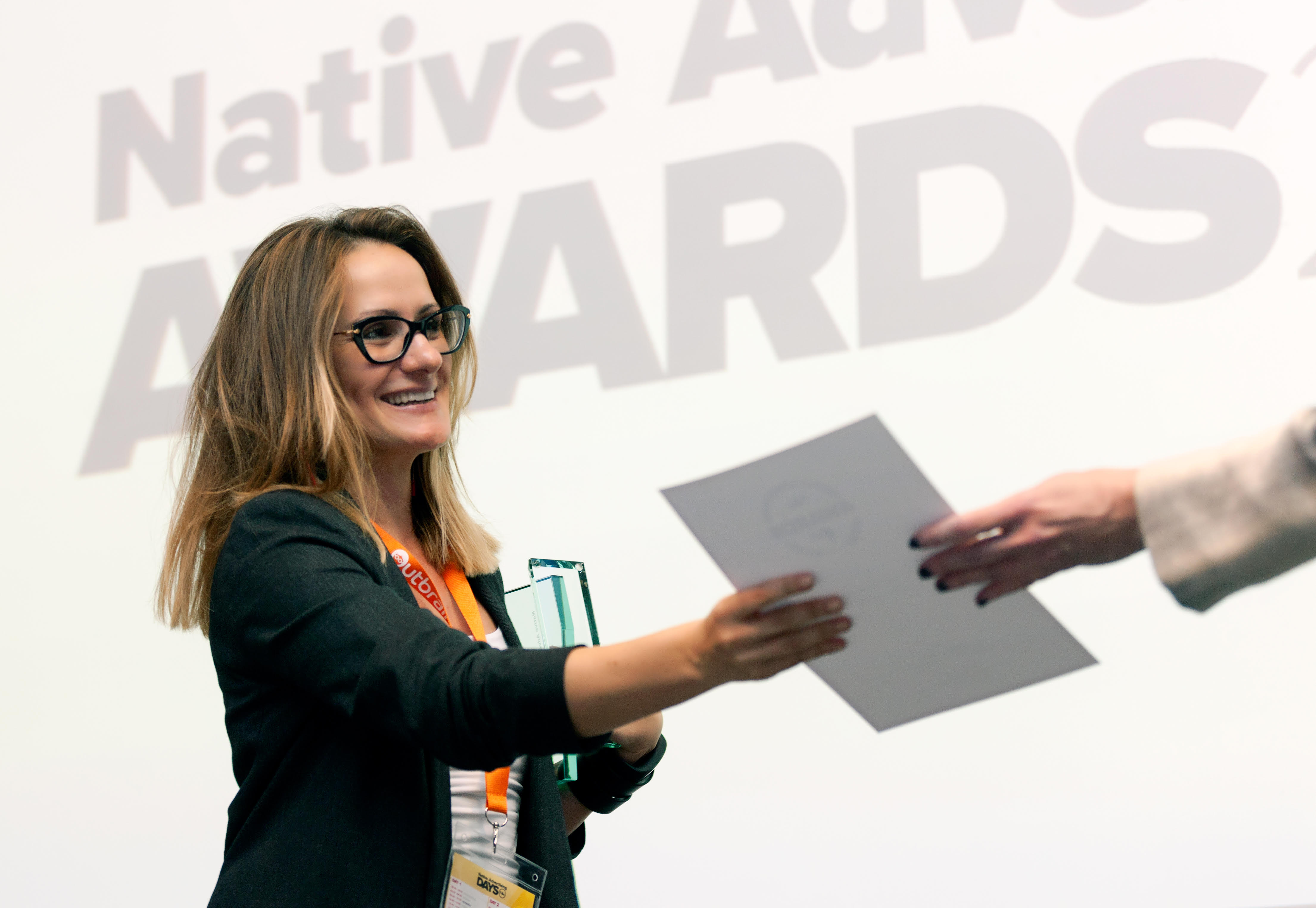 Dodjela nagrade direktorici Native Ad Studija Hanza Medije Ani Plišić