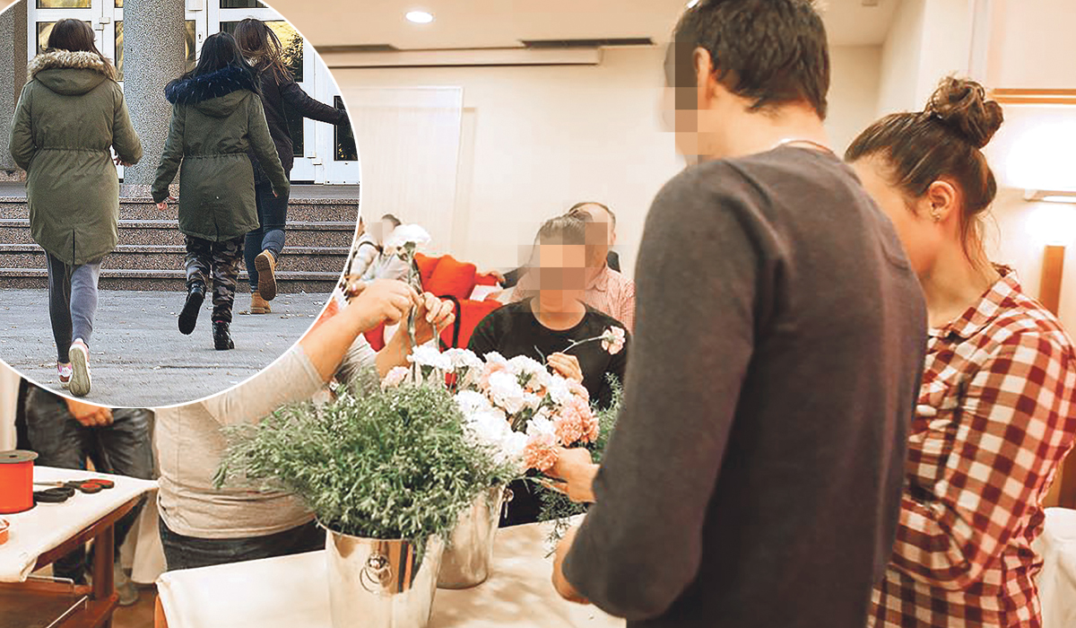 Profesor i učenica snimljeni na sajmu vjenčanja